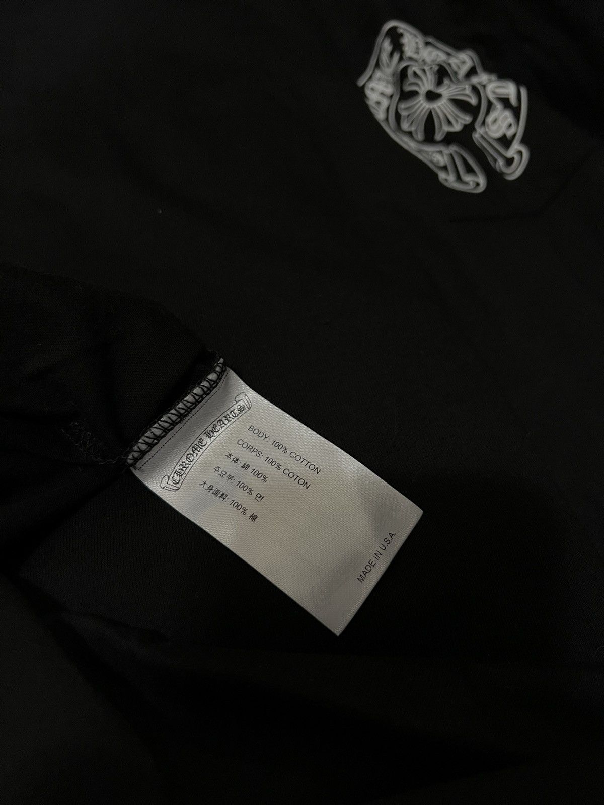 Chrome Hearts Chrome Hearts horse shoe tee Size US XXL / EU 58 / 5 - 4 Thumbnail