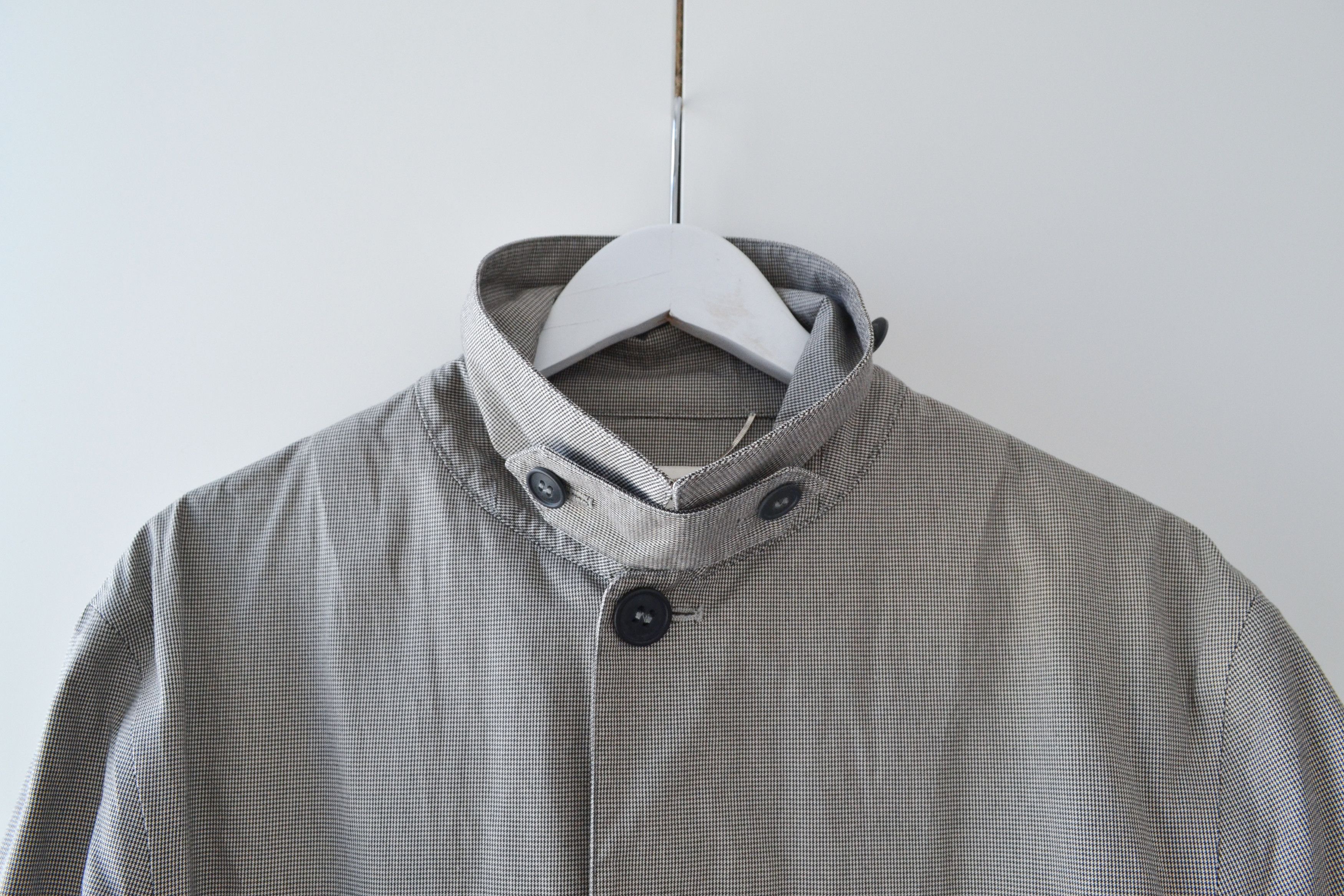 Saint Laurent Paris SAINT LAURENT Trench Jacket Black White Houndstooth Sz 52 Size US L / EU 52-54 / 3 - 7 Thumbnail