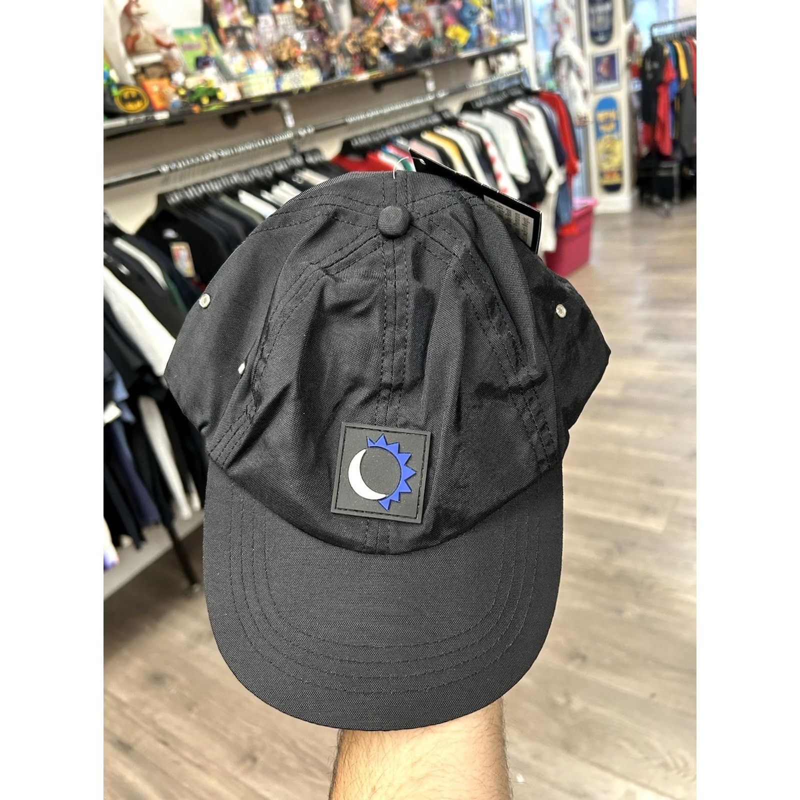 Marlboro VINTAGE MARLBORO Hat Cap Strap Back Black Goin To The Ranch Sun Moon 90s NWT NEW Size ONE SIZE - 3 Thumbnail