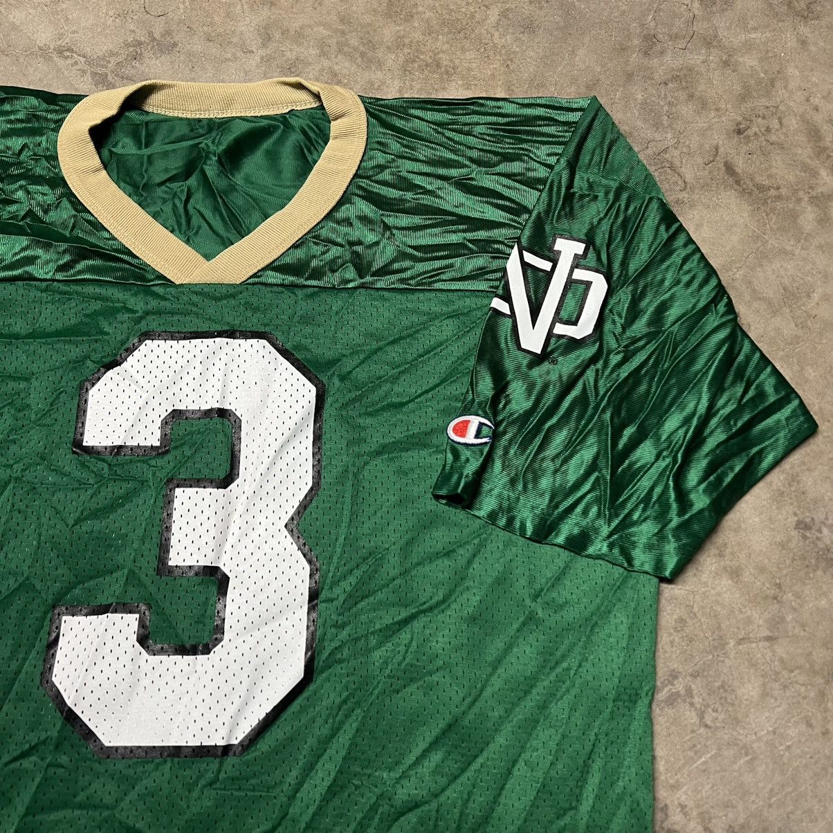 Champion × Vintage Vintage Joe Montana #3 Notre Dame Champion Football Jersey Size US XL / EU 56 / 4 - 1 Thumbnail