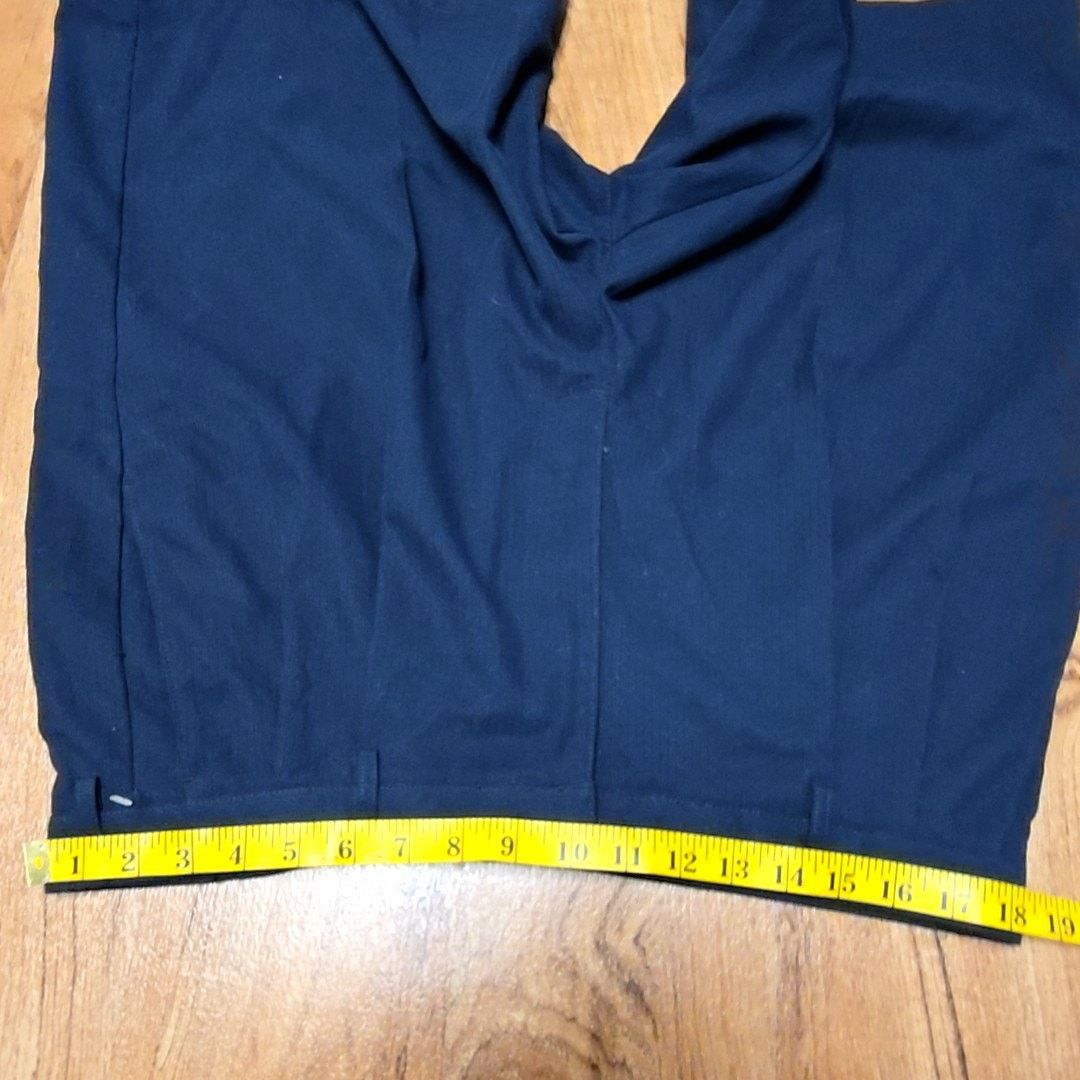 Nike Nike Navy Blue Pleated Casual Mens 36 Golf Shorts Size US 36 / EU 52 - 8 Thumbnail