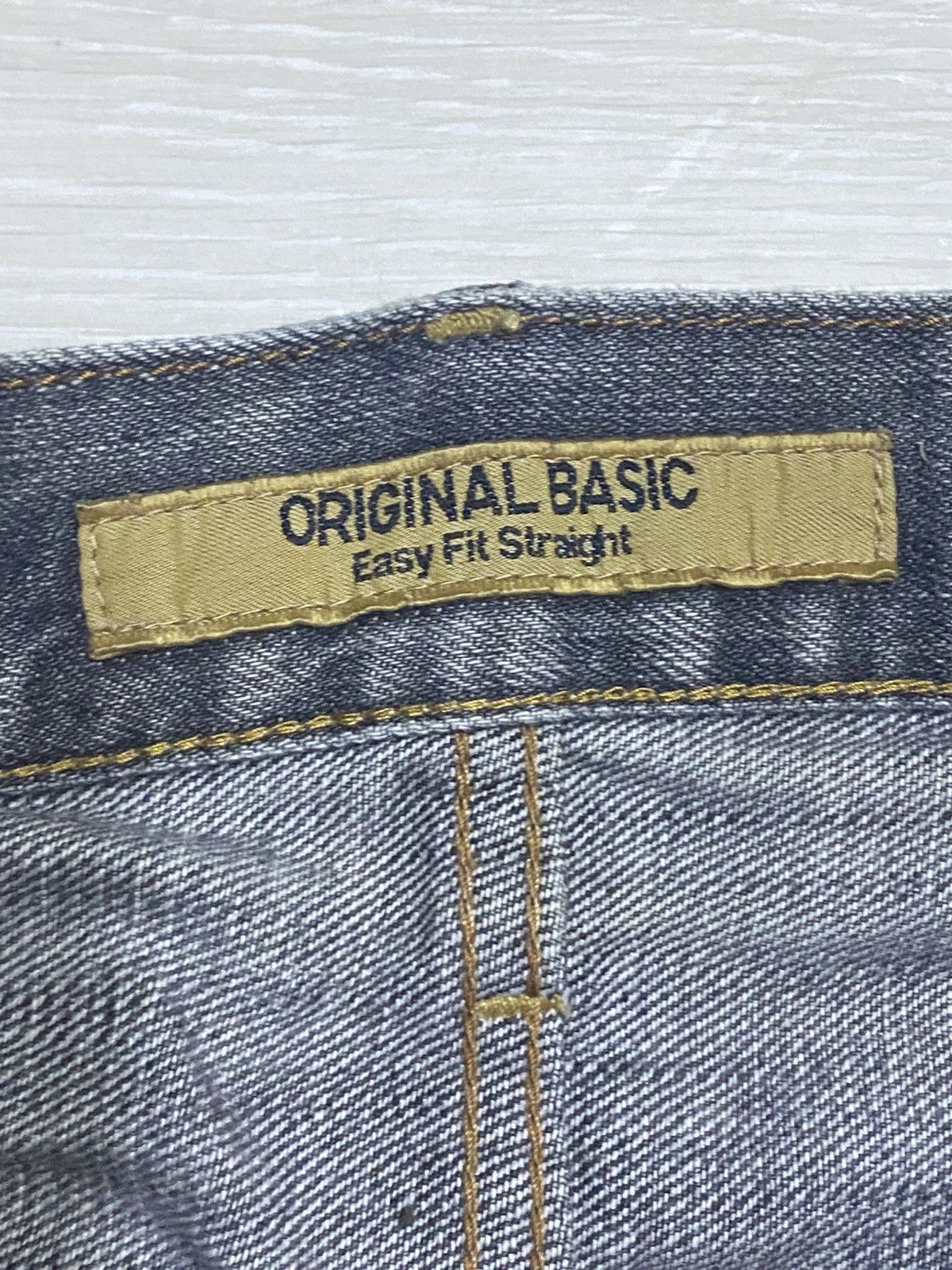 Undercover × Uniqlo Vintage Uniqlo S-003 Faded Grey Denim Distressed Baggy Jeans Size US 35 - 13 Thumbnail