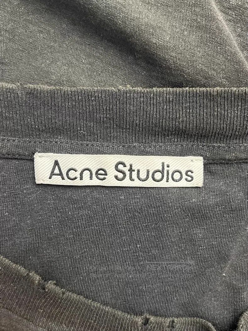 Acne Studios Acne Studios 1996 letter print distressed short-sleeve T-s Size US XS / EU 42 / 0 - 3 Thumbnail