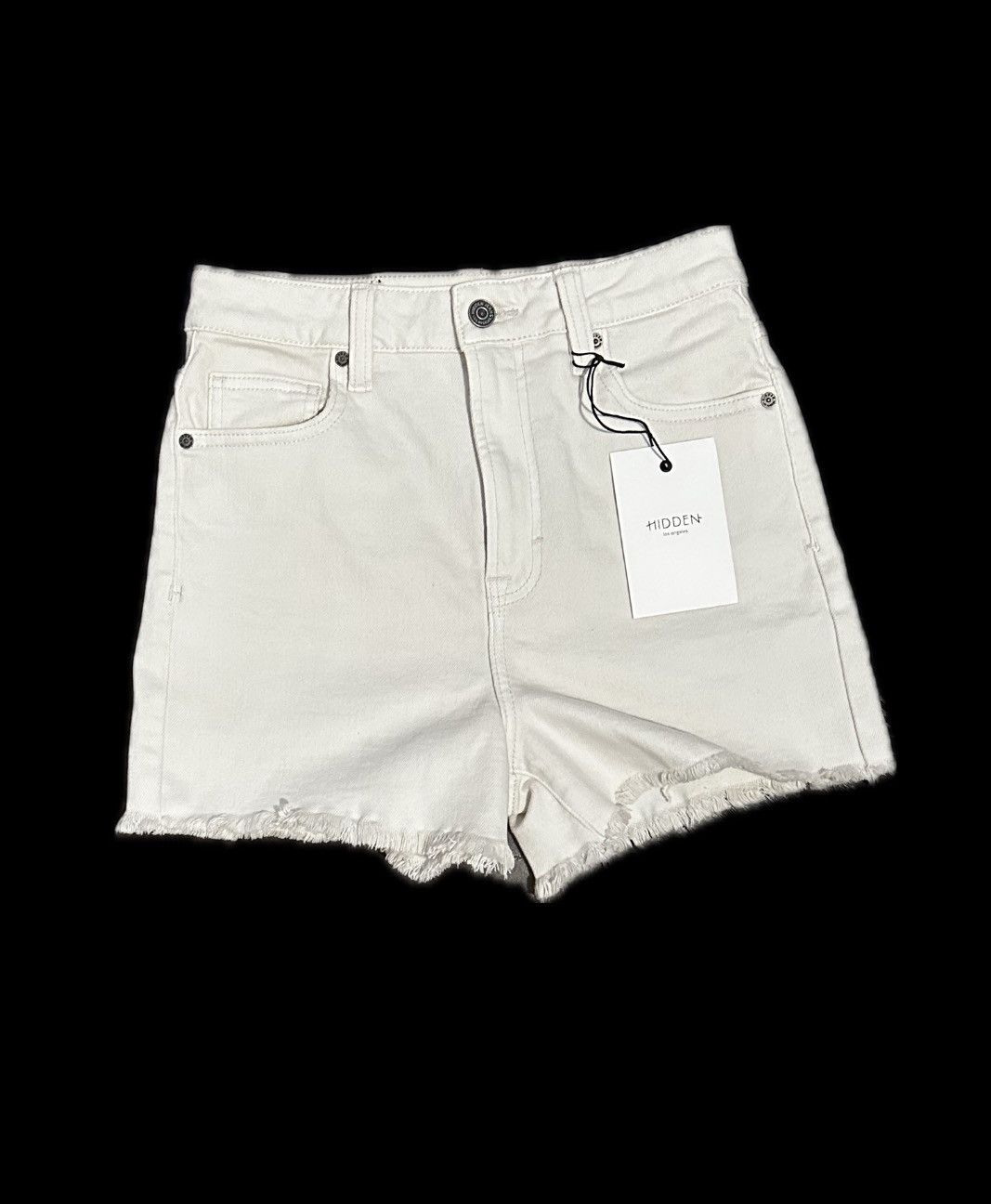 HIDDEN HIDDEN Jean Shorts Size 27" / US 4 / IT 40 - 1 Thumbnail