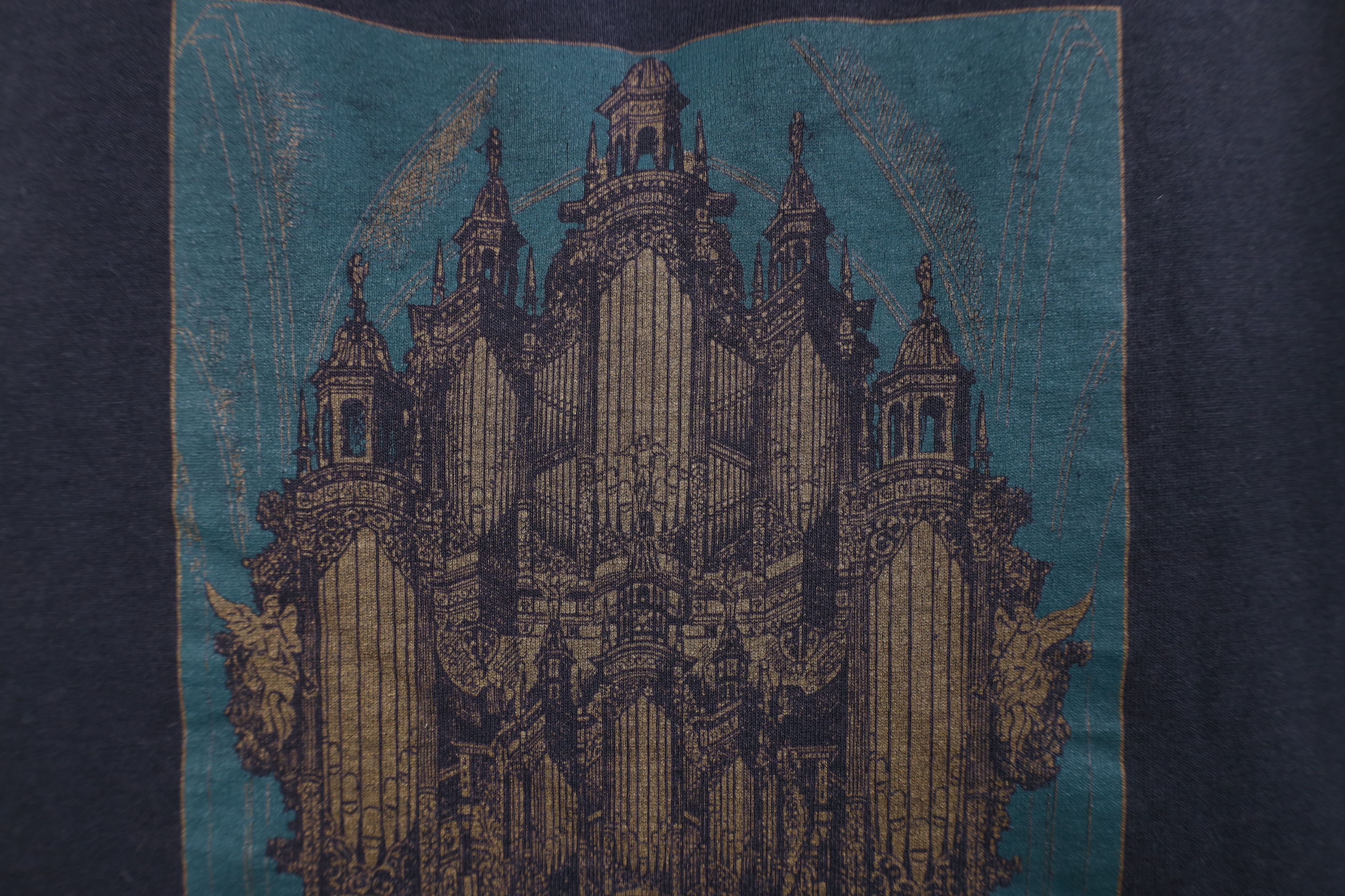 Vintage Vtg 80s 90s Streetwear Dreams Organ Pipe Piano T-Shirt USA Size US L / EU 52-54 / 3 - 5 Thumbnail