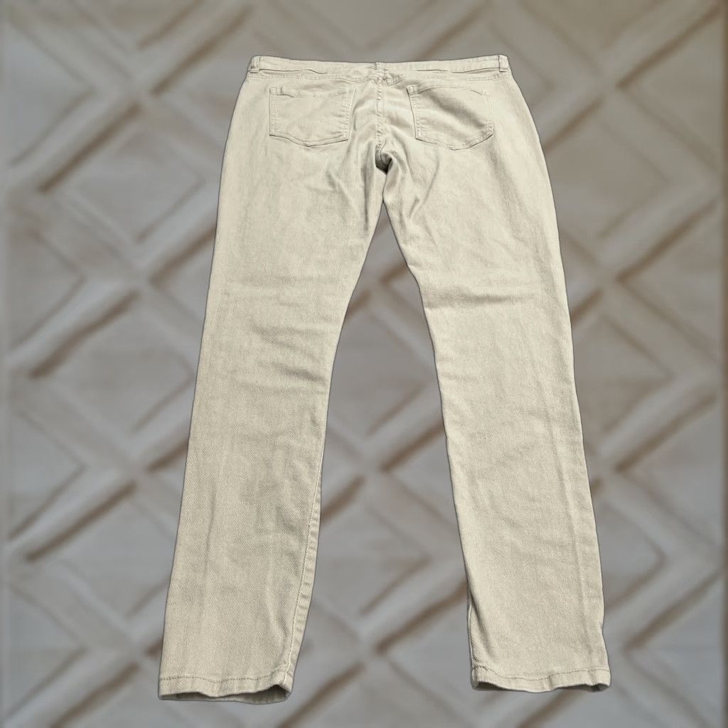Denime Nova Jeans Mens 38 Skinny Denim Mid Rise 5-Pocket Brown Khaki Cotton Blend Stretch Casual 32.5 Inseam Regular Rise City USA Designer NOVA Size US 38 / EU 54 - 1 Thumbnail