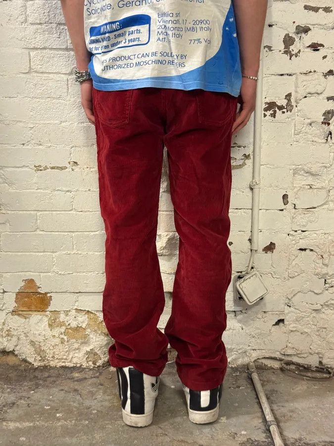 Gucci Gucci Velvet Corduroy Bordeaux Pants Size US 32 / EU 48 - 4 Thumbnail