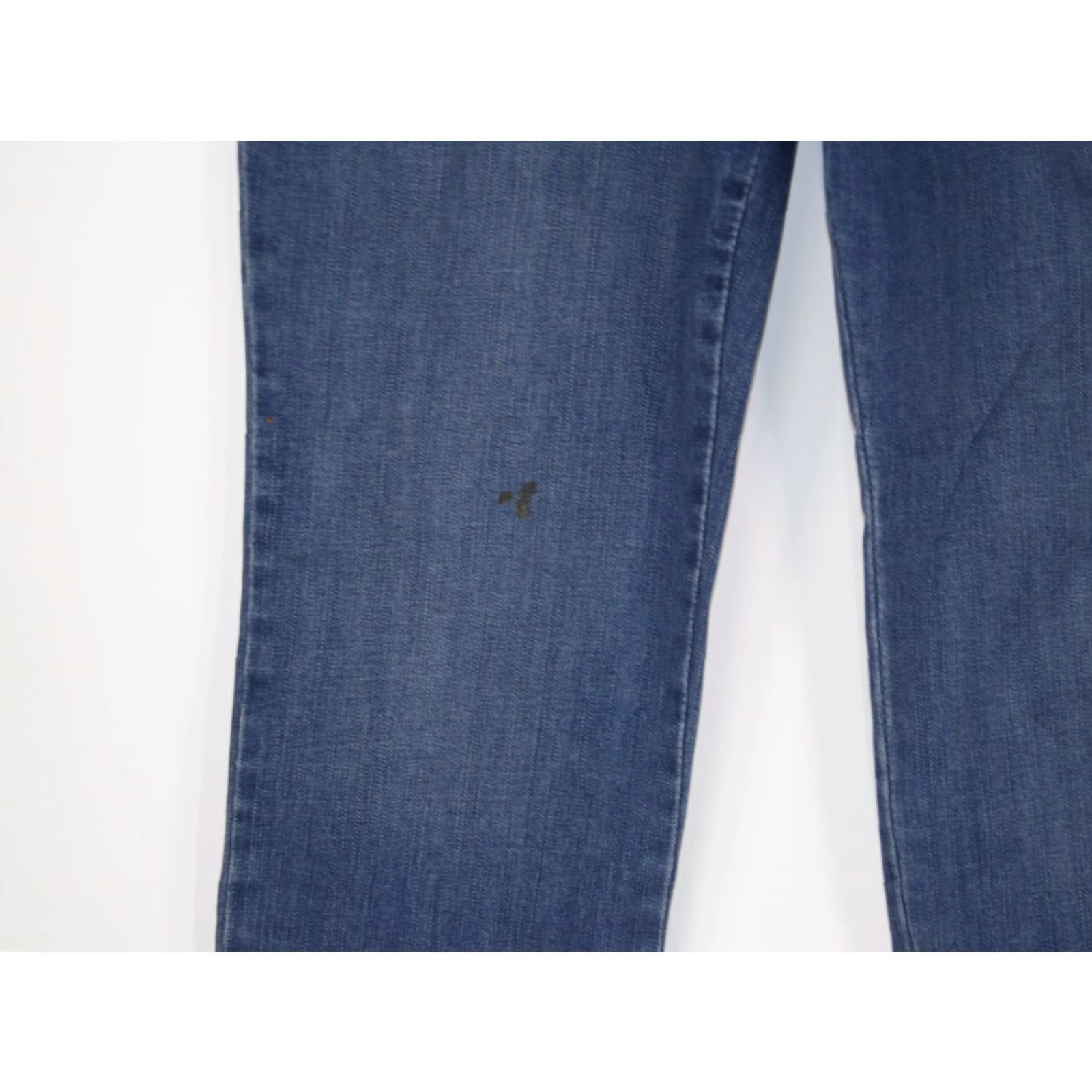 Lee Lee Womens Relaxed Fit Straight Leg Blue Jeans Size 6 High Rise 5-Pocket Denim Size 28" / US 6 / IT 42 - 4 Thumbnail