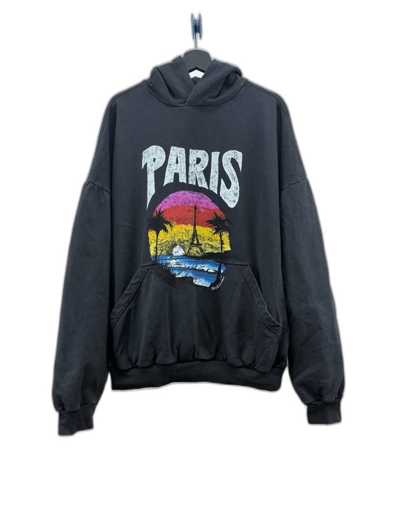 Balenciaga Balenciaga Sunset Beach Hoodie Size 2 Size US M / EU 48-50 / 2 - 1 Thumbnail