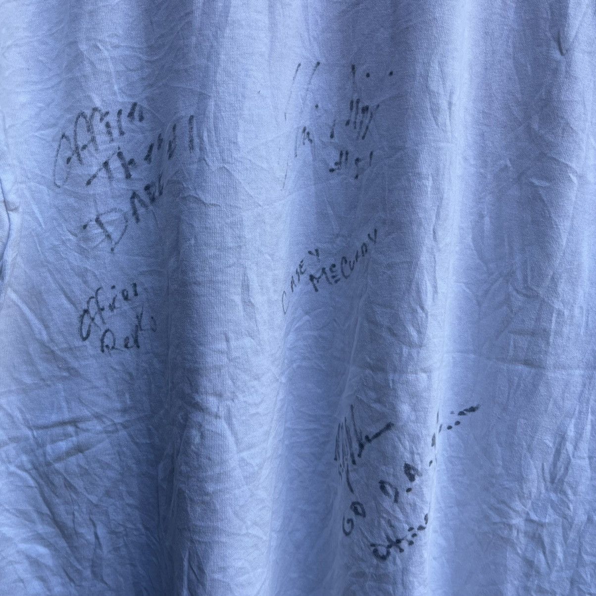Vintage Vintage 90s DARE drugs tee with signature Size US L / EU 52-54 / 3 - 4 Thumbnail
