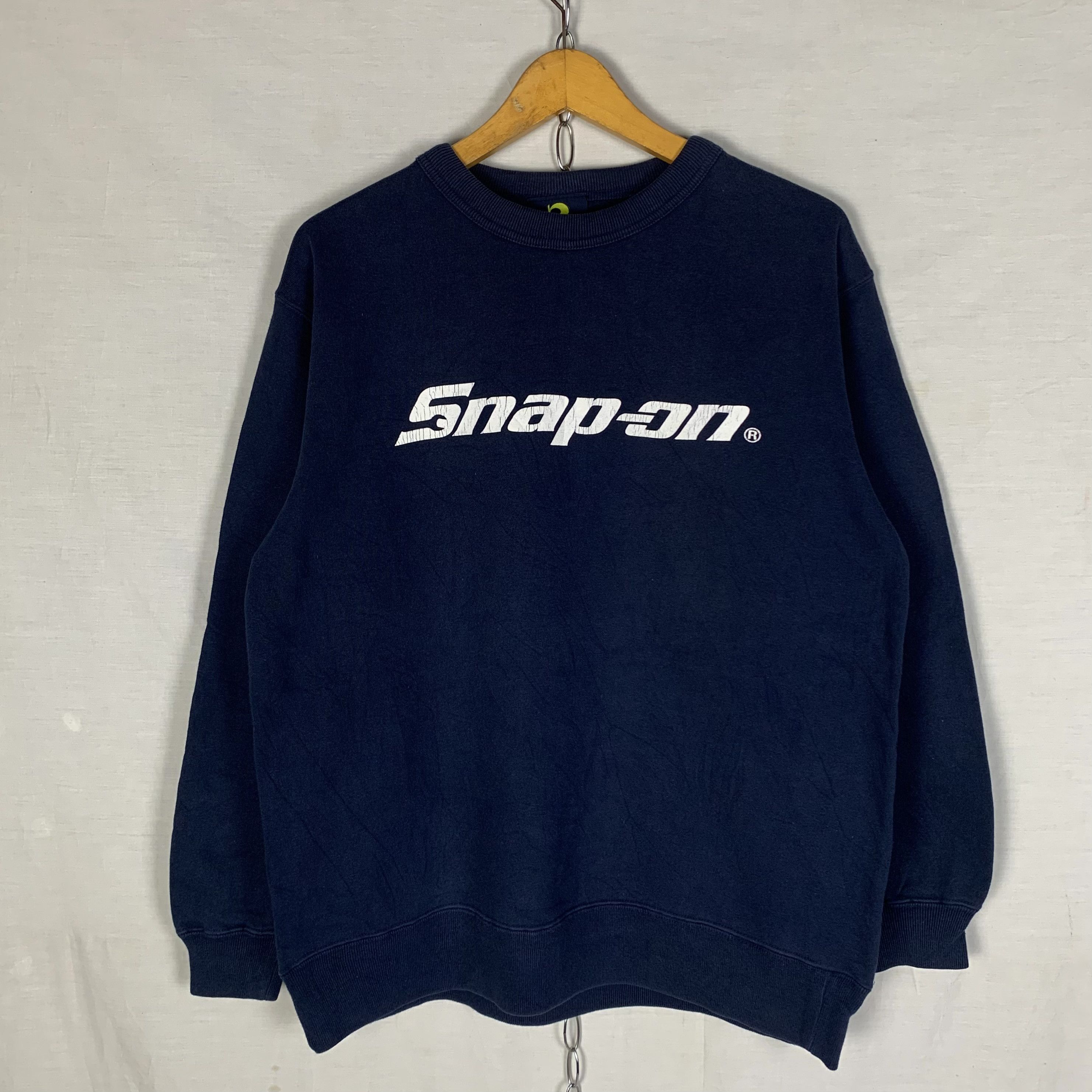 Vintage Snap On Sweatshirt Crewneck Size US M / EU 48-50 / 2 - 1 Thumbnail