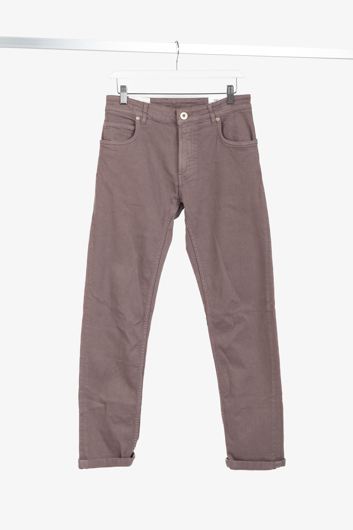 Eleventy Eleventy Mallow 5-Pocket Cotton-Denim Trousers Size US 30 / EU 46 - 1 Thumbnail