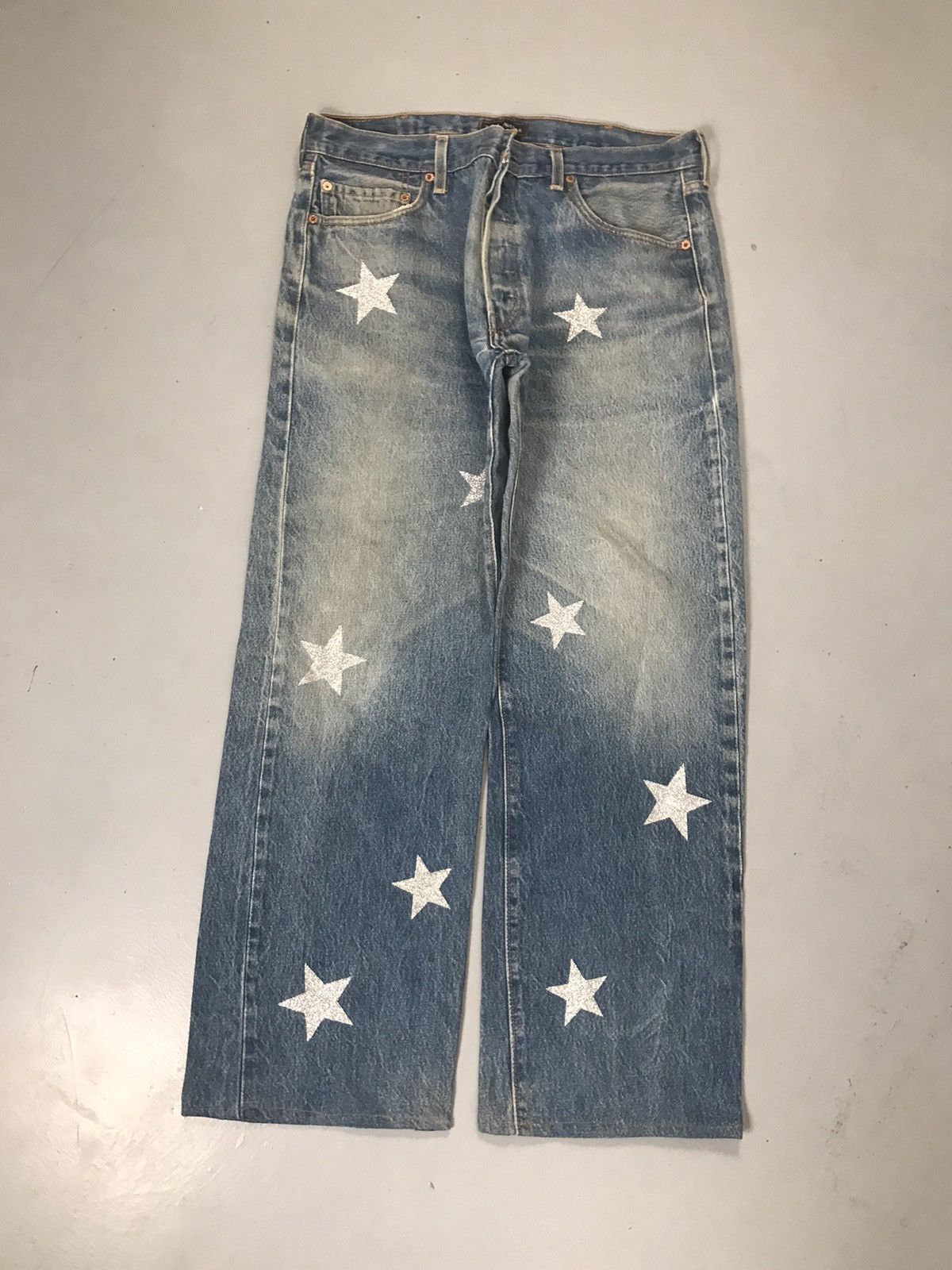 Levi's Crazy vintage Levi’s 501 baggy fit denim Size US 36 / EU 52 - 2 Thumbnail