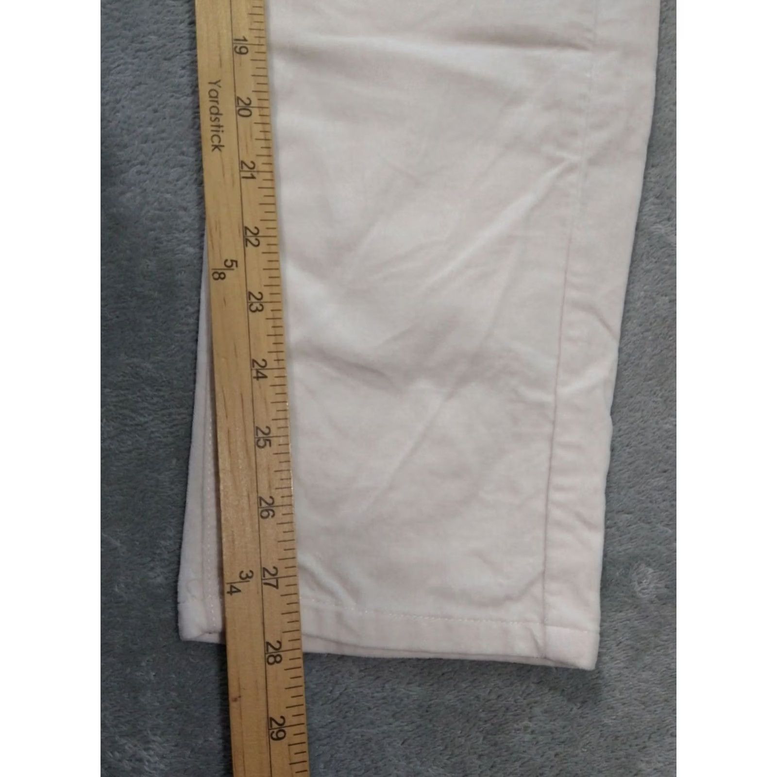 J. Jill J Jill Pants Womens 10 Velvet Straight Leg Mid Rise 5 Pocket Stretch Lot of 2 Size 32" / US 10 / IT 46 - 5 Thumbnail