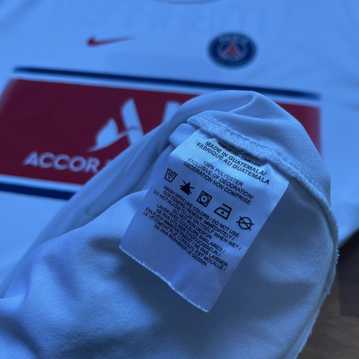 Nike × Vintage PSG NIKE 2021/2022 FOOTBALL SOCCER TEE #7 MBAPPE Size US M / EU 48-50 / 2 - 10 Thumbnail