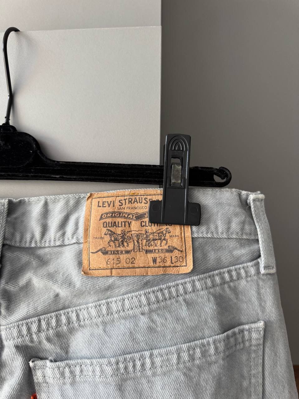 Levi's Levis Vintage Orange Tab Gray Denim Pants 1990s Size US 36 / EU 52 - 6 Thumbnail
