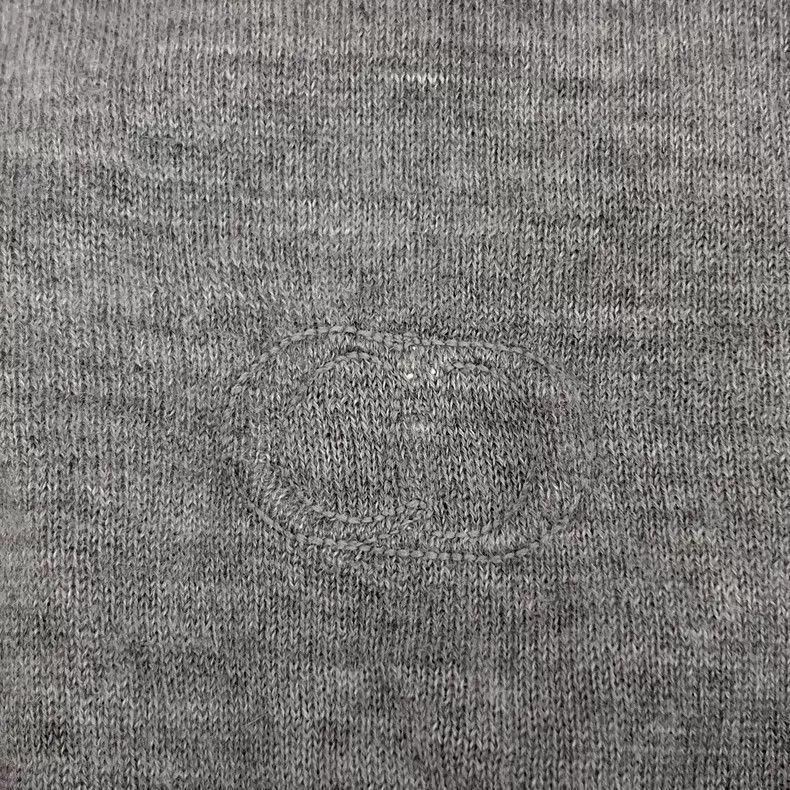 Dior Dior Gray CD letter embroidery cashmere round-neck long-sl Size US L / EU 52-54 / 3 - 5 Thumbnail