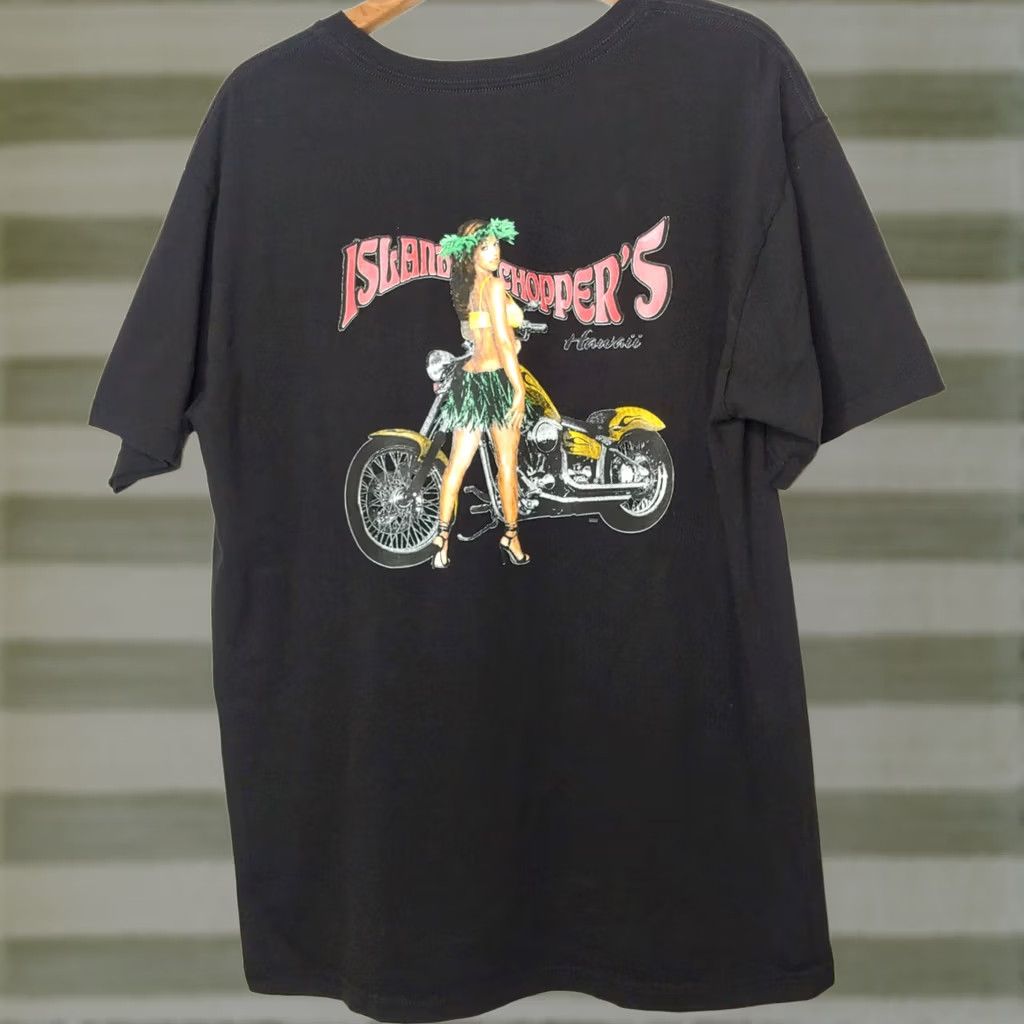 Disney Island Choppers Hawaii Disney Store Shirt XL Organic Cotton Hula Dancer Girl Size US XL / EU 56 / 4 - 1 Thumbnail