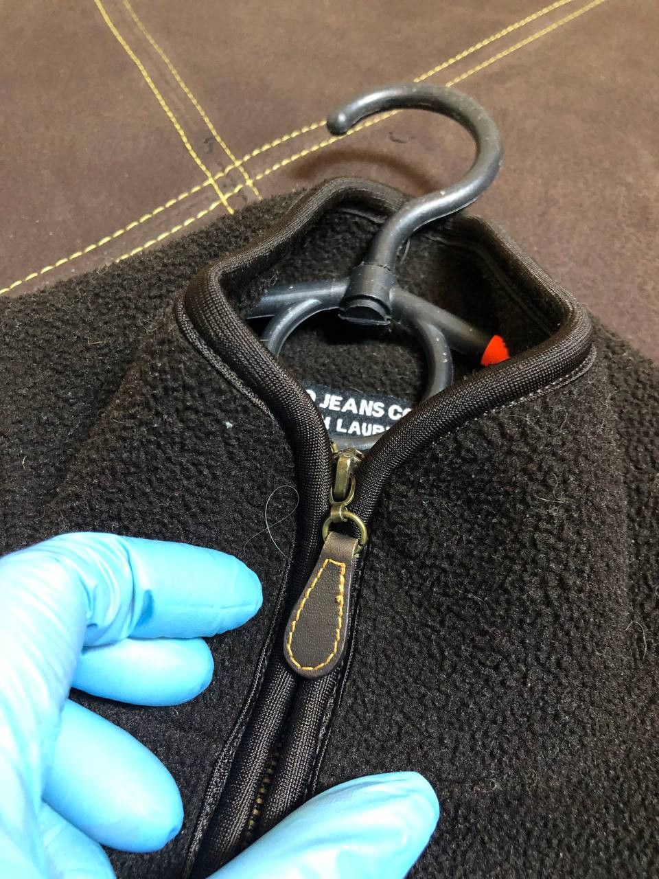 Polo Ralph Lauren Vintage Polo Ralph Lauren Men's Fleece Full Zip Brown Size US S / EU 44-46 / 1 - 6 Thumbnail