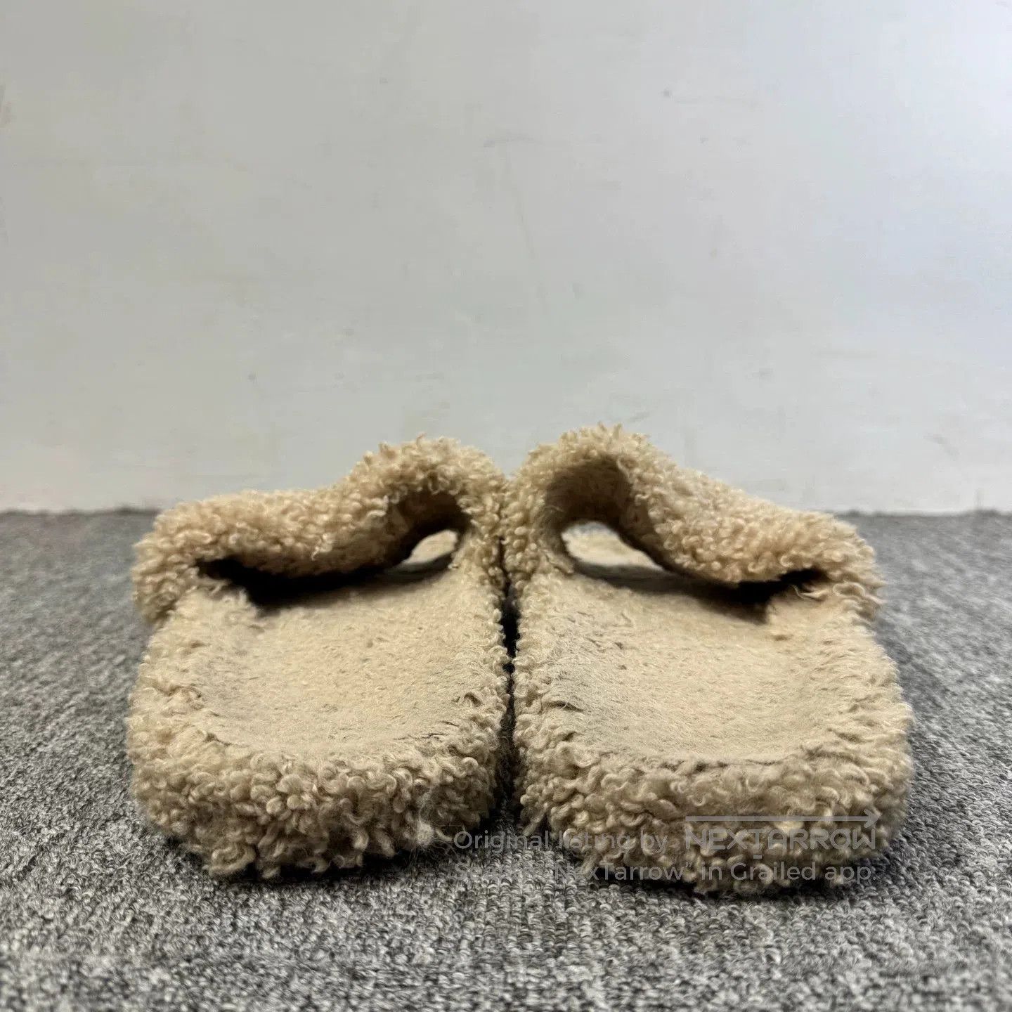 Balenciaga Balenciaga Cola Embroidery Shearling Slippers. Size US 9 / EU 42 - 3 Thumbnail