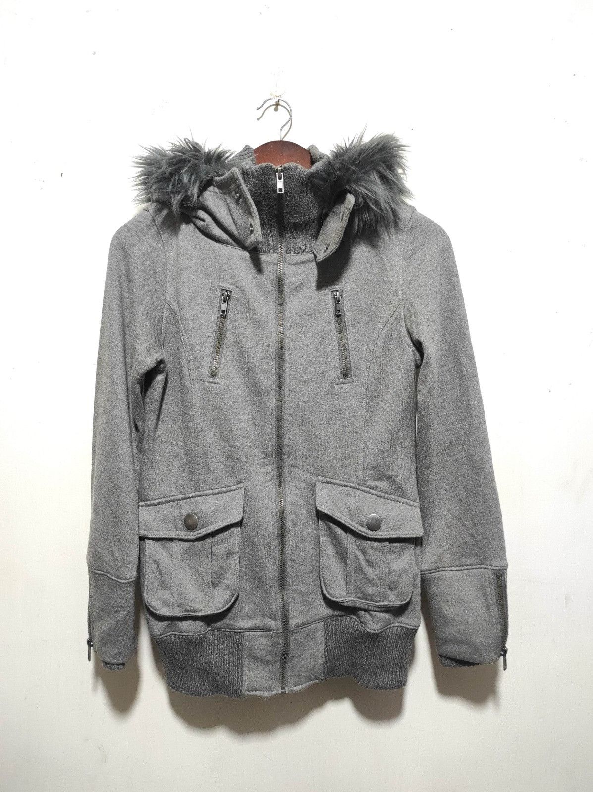 Japanese Brand Colza zip fur hoodie ifsix LGB style Size US XXS / EU 40 - 11 Thumbnail
