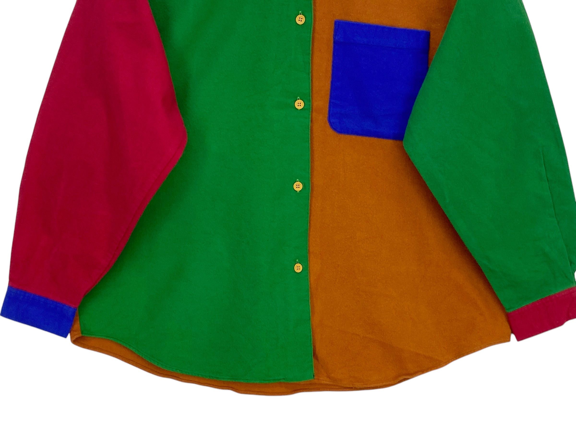Japanese Brand × Vintage Belle Paule Long Sleeve Two Tonne Shirt Size US S / EU 44-46 / 1 - 4 Thumbnail