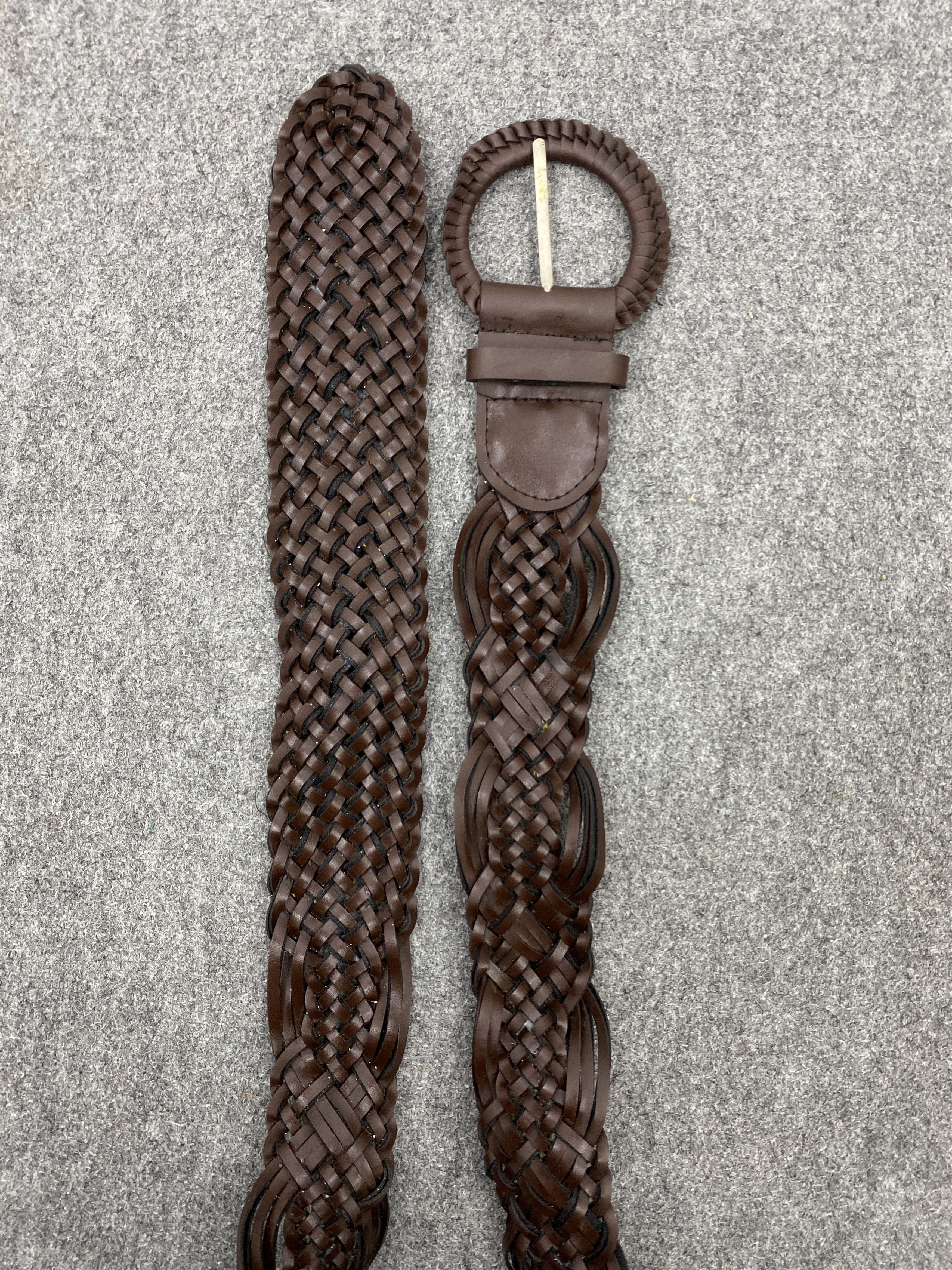 Japanese Brand Vintage Bohemian Buckle Braided Belt B0004 Size ONE SIZE - 6 Thumbnail
