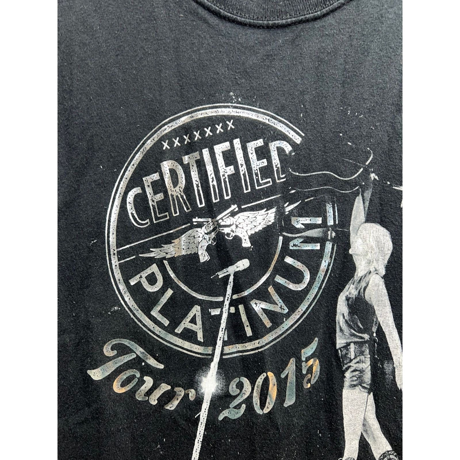 Gildan Womens Miranda Lambert Shirt Certified Tour 2015 Tee Top S Size S / US 4 / IT 40 - 4 Thumbnail