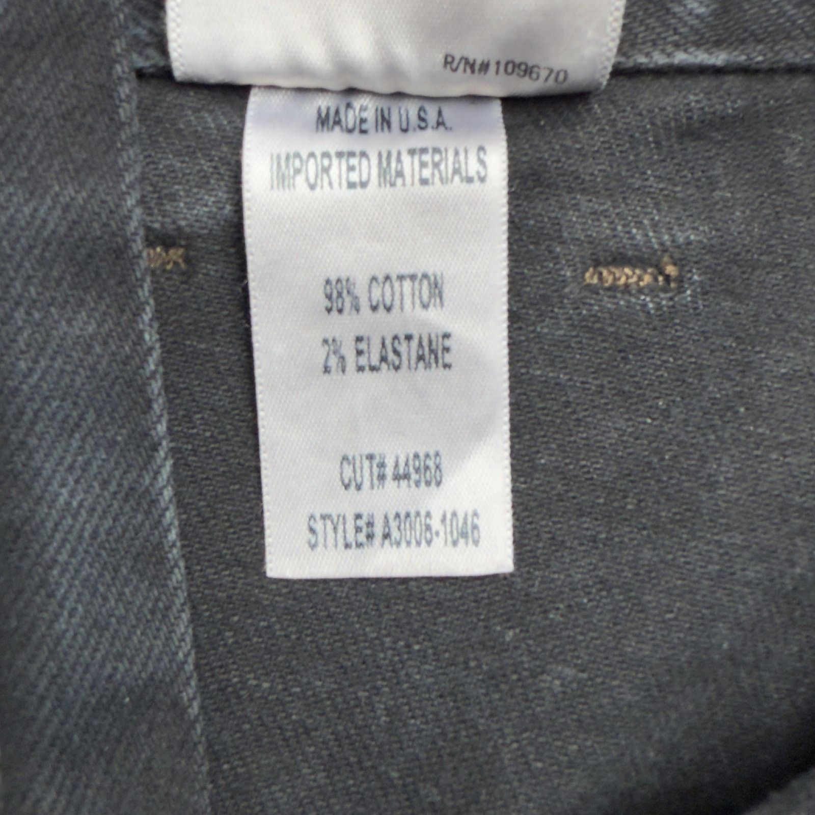 Agolde Agolde Siouxise Zip Back Asphalt Black Denim Mini Skirt NWT Size 24" / US 00 / IT 34 - 4 Thumbnail