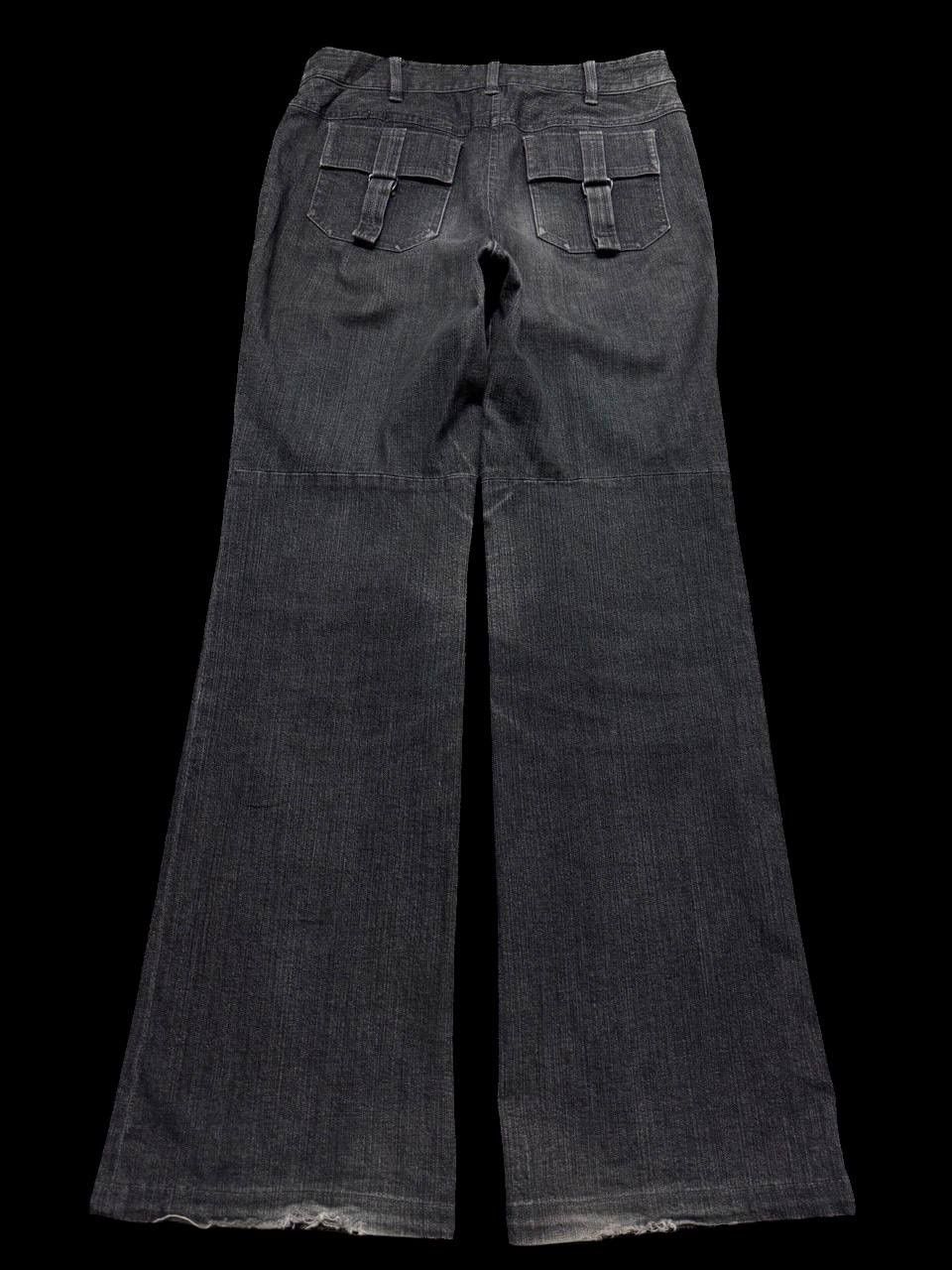 Other BAGGY FLARE Leilian Mudwash Bushpants Sick Distressed Jean Size US 29 - 13 Thumbnail