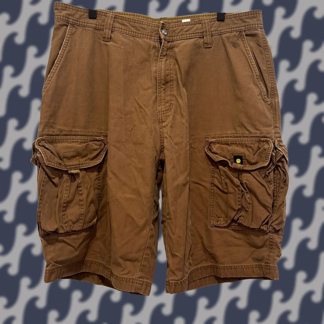 The North Face The North Face Cargo Shorts Mens Brown Cotton Canvas Size 38 Hiking Size US 38 / EU 54 - 1 Thumbnail