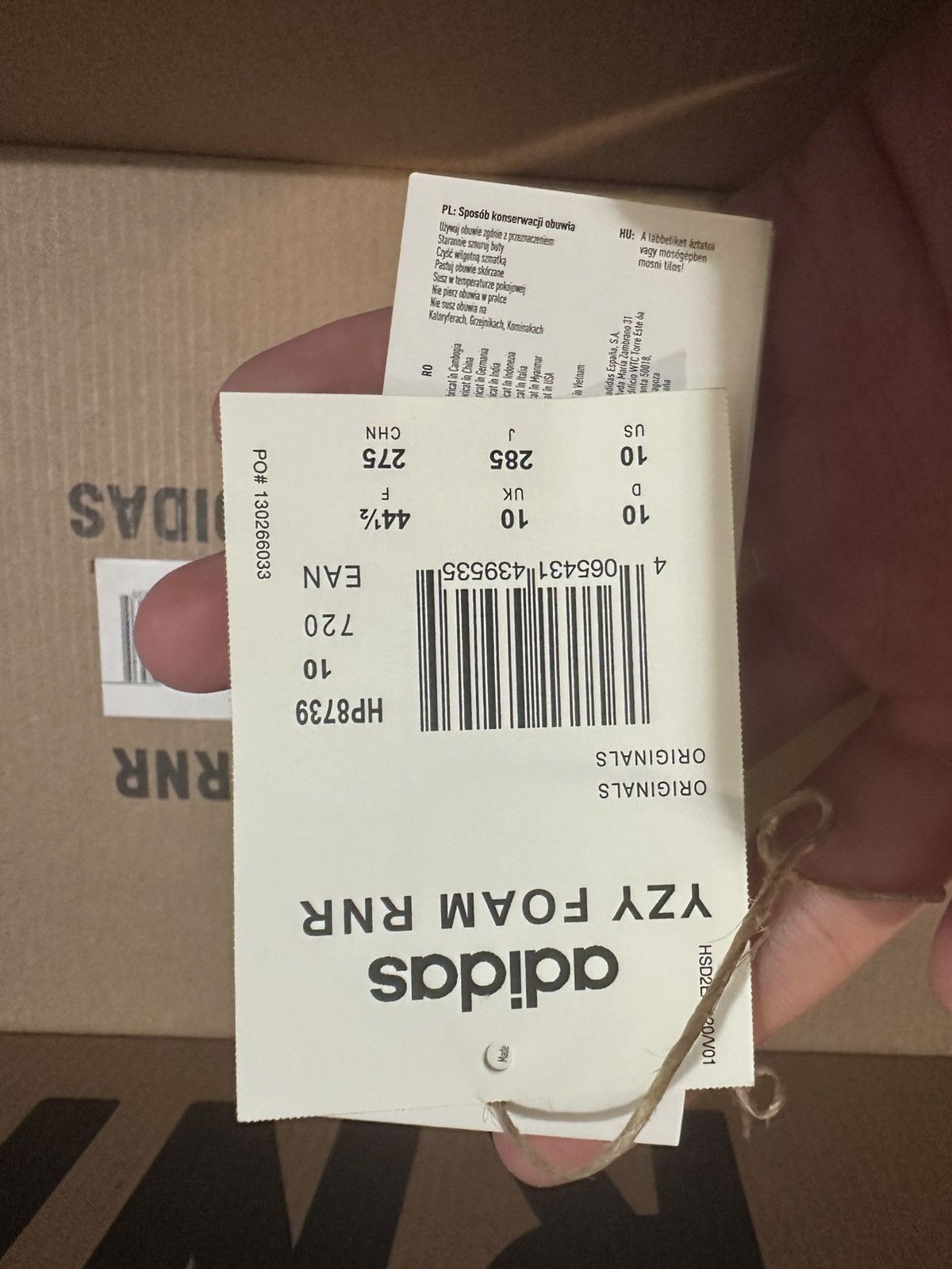 Adidas Adidas Yeezy Foam Runner “Onyx” Size US 10 / EU 43 - 8 Thumbnail