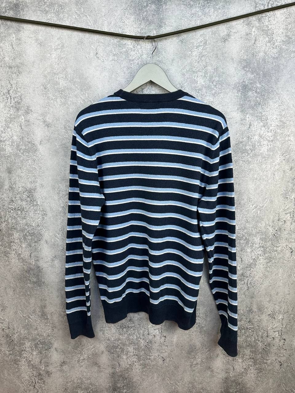 Fred Perry Fred Perry Striped Terry Knit Sweater Jumper Crew Size US L / EU 52-54 / 3 - 2 Thumbnail