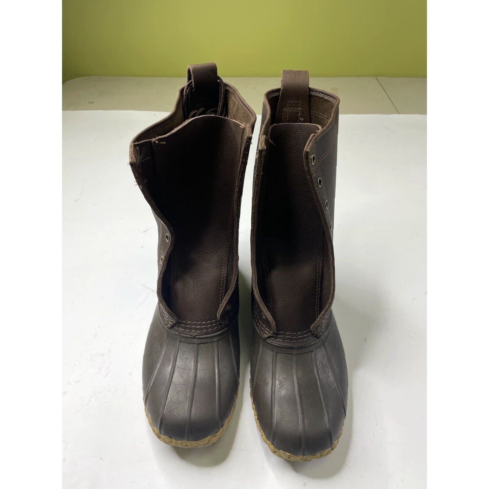 Vintage VINTAGE LL Bean Bean Boots Leather Snow Boot Woman 10M Black Winter Maine Womens 10M Size US 10 / IT 40 - 3 Thumbnail