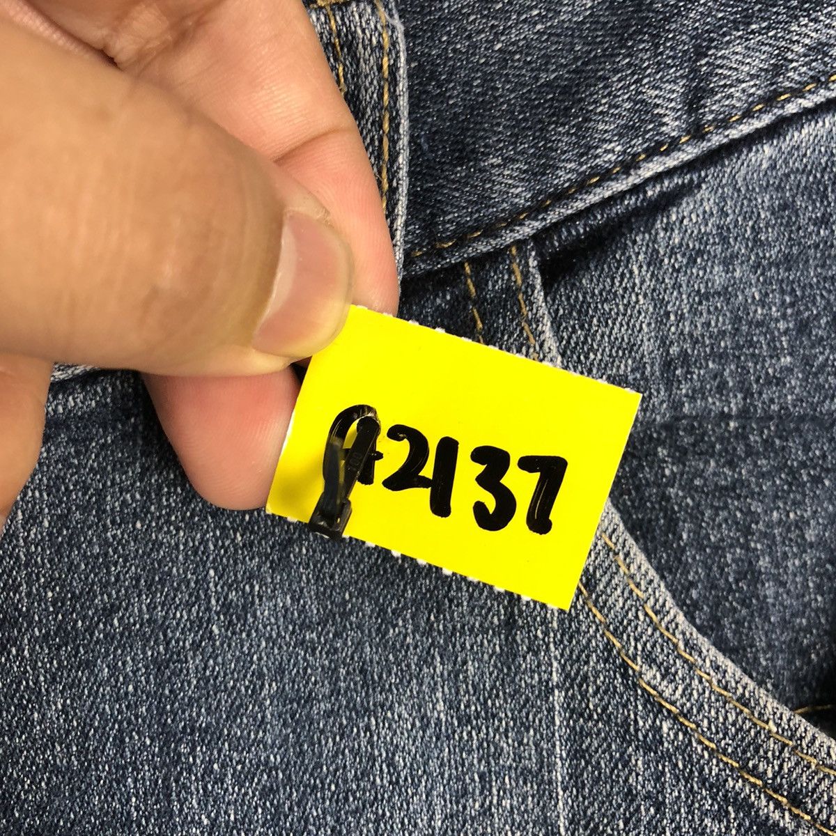 Japanese Brand Japanese Brand Blue Distressed Denim Pants #A2137 Size US 35 - 14 Thumbnail