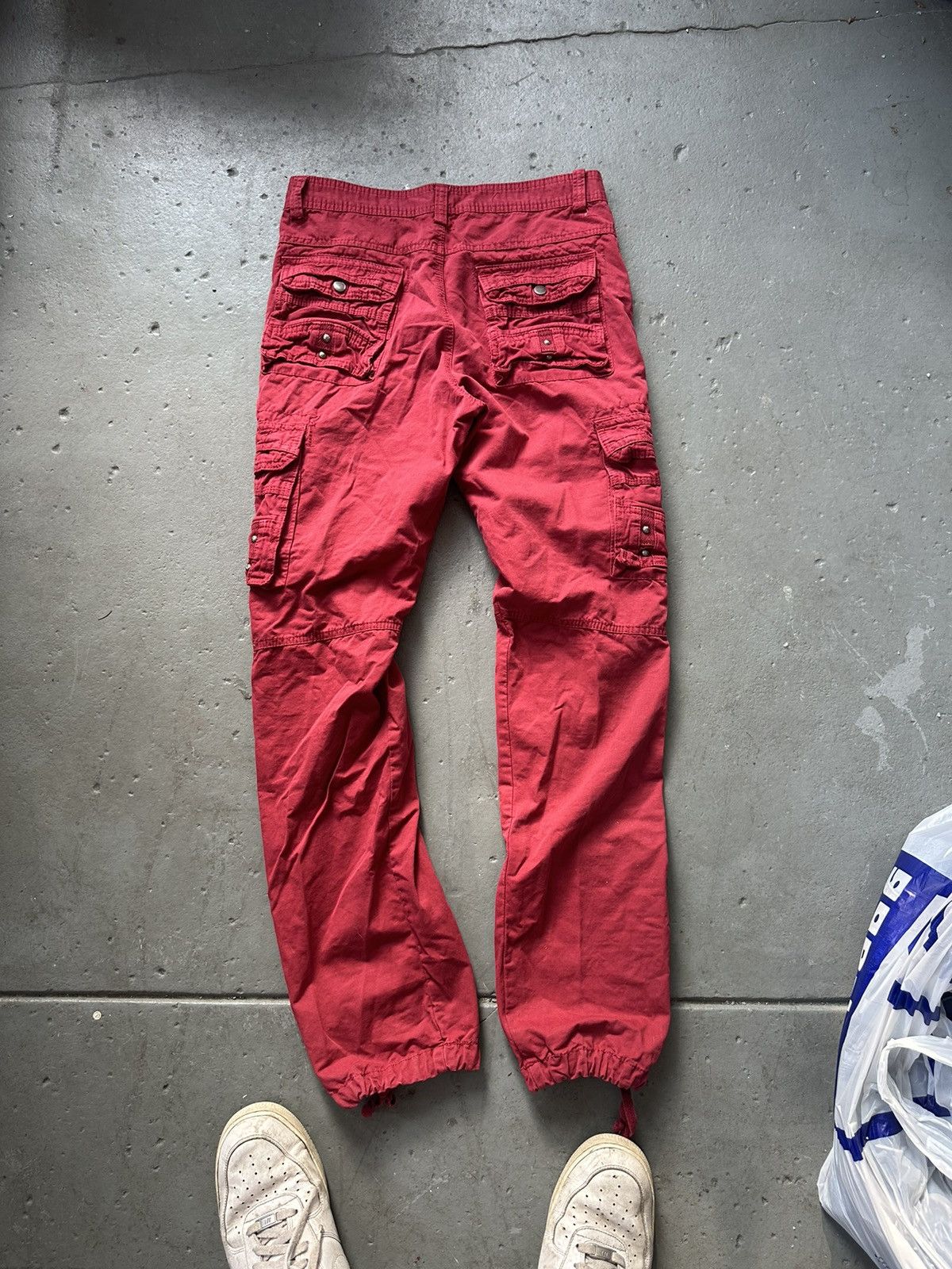 Japanese Brand × Vintage Y2K Japanese JUYNE Jeans Cargo Multi-Pocket Tactical Pants Size US 32 / EU 48 - 2 Thumbnail