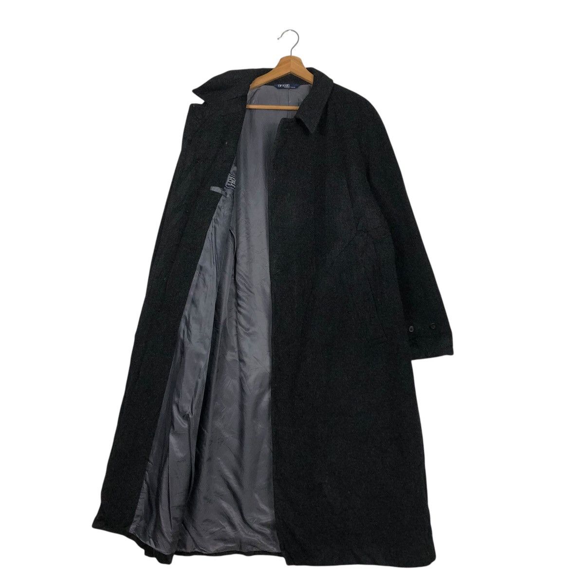 Polo Ralph Lauren 🔥RICH BLACK WOOL LONG JACKET POLO RALPH LAUREN Size US L / EU 52-54 / 3 - 14 Thumbnail