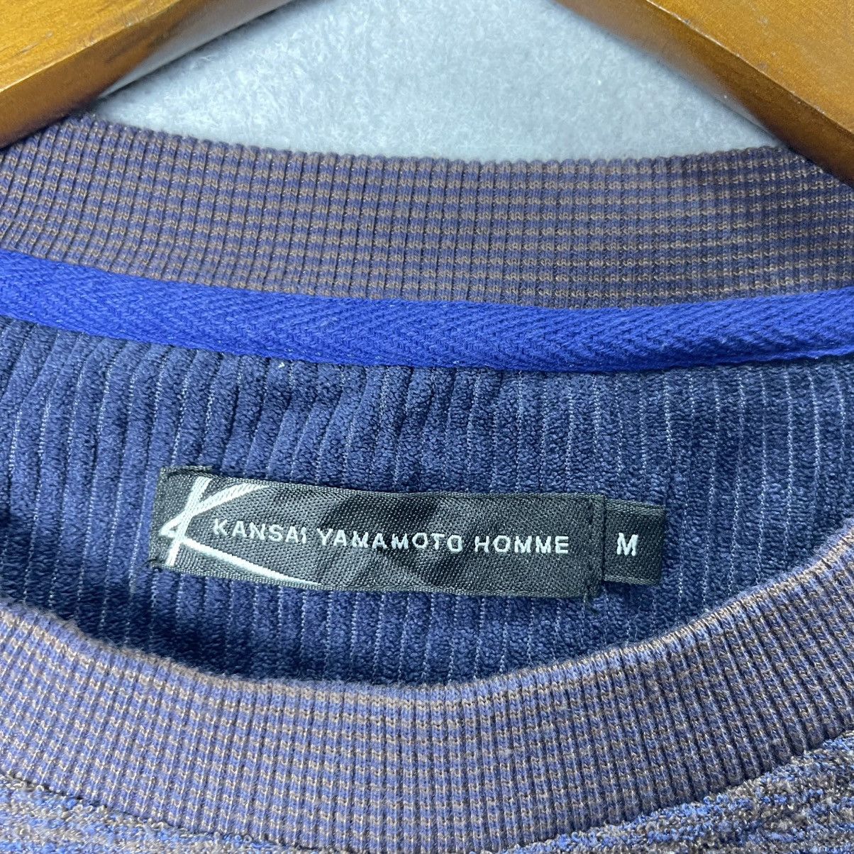 Kansai Yamamoto Vintage Kansai Yamamoto Homme Pocket Sweatshirt Size US M / EU 48-50 / 2 - 8 Thumbnail