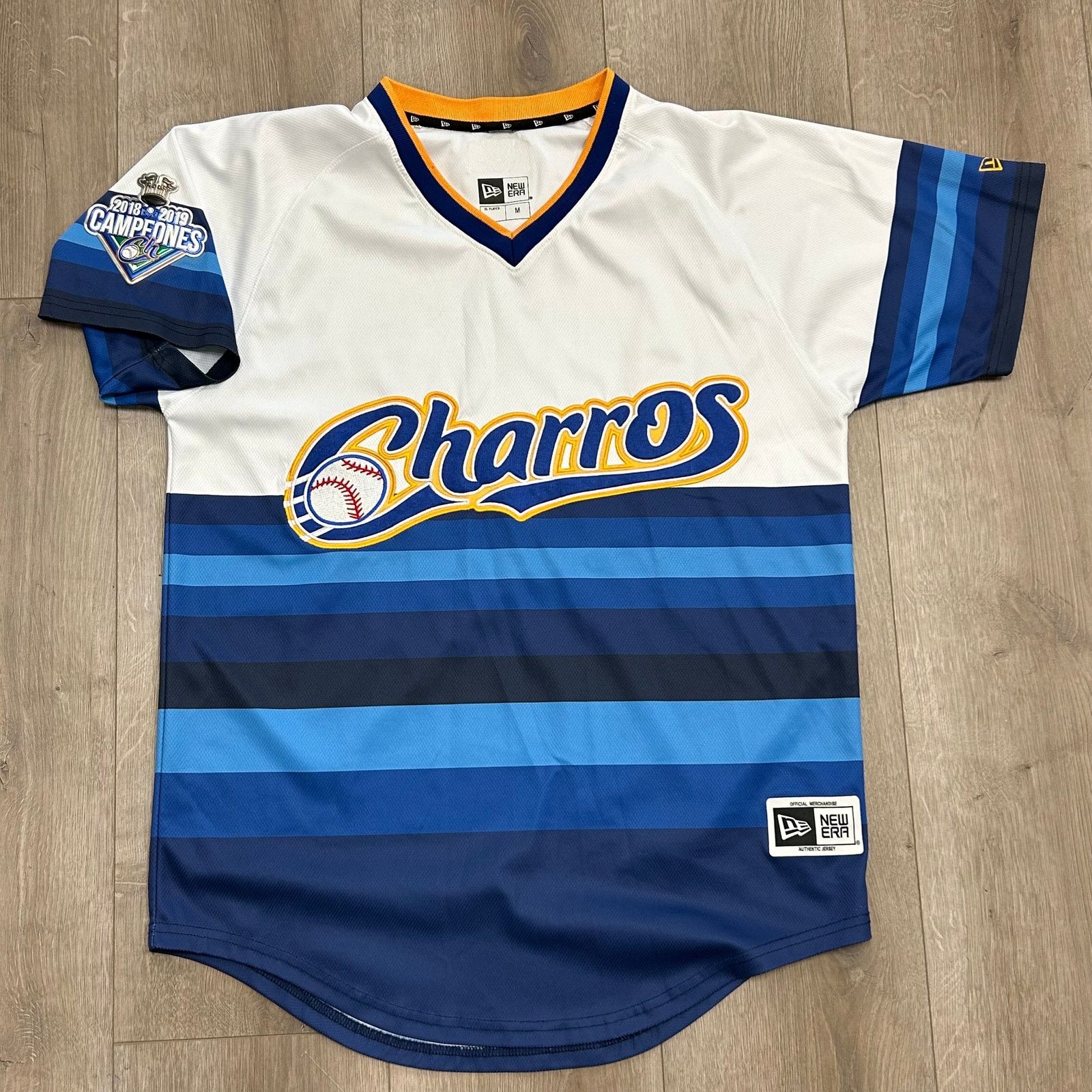 New Era 2018 Champions New Era Charros de home jersey size Medium Size US M / EU 48-50 / 2 - 1 Thumbnail