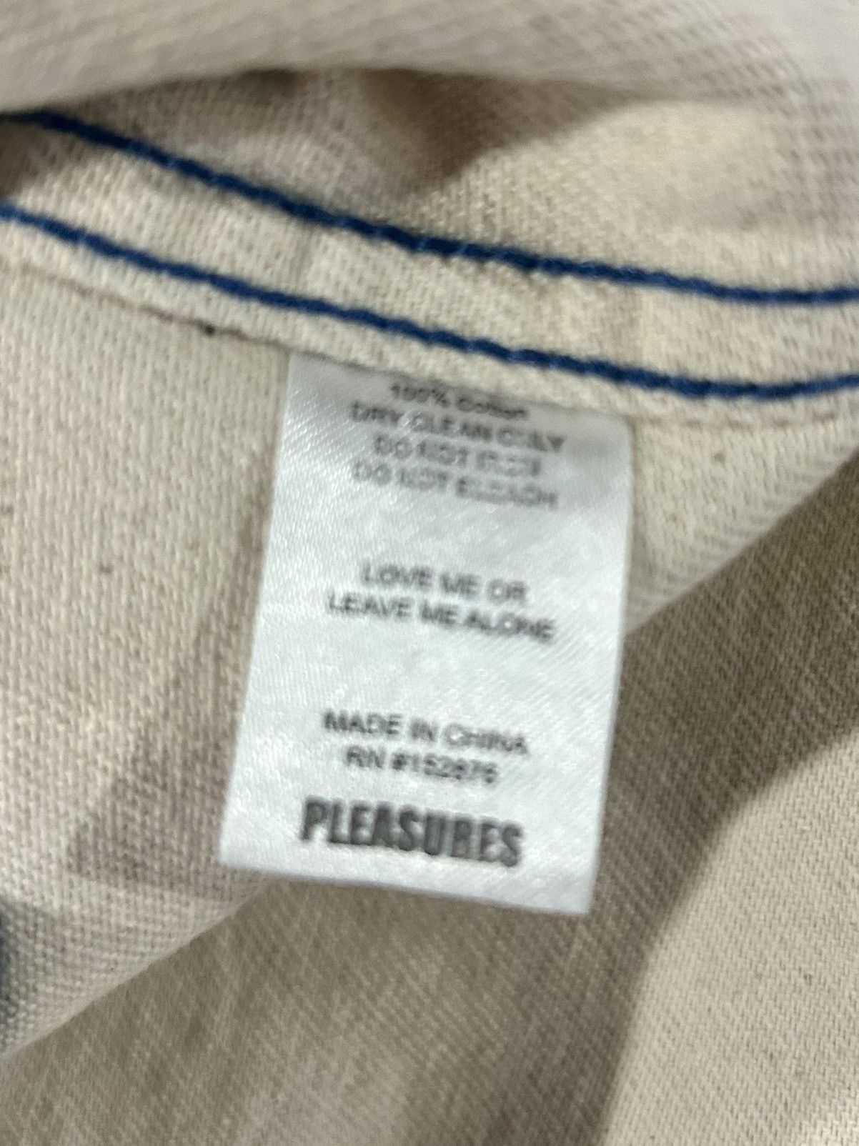 Pleasures PLEASURES Boro Work Jacket – Indigo Size US M / EU 48-50 / 2 - 9 Thumbnail