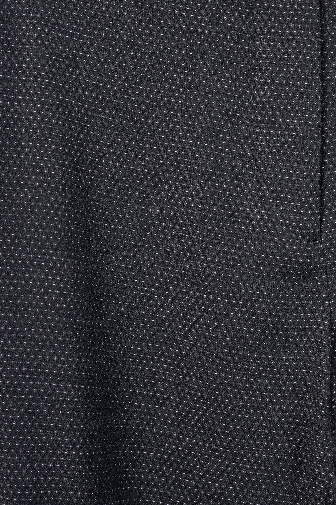 Etro Etro Black Micro-Dot Wool-Blend Cuffed Trousers Size 27" / US 4 / IT 40 - 6 Thumbnail