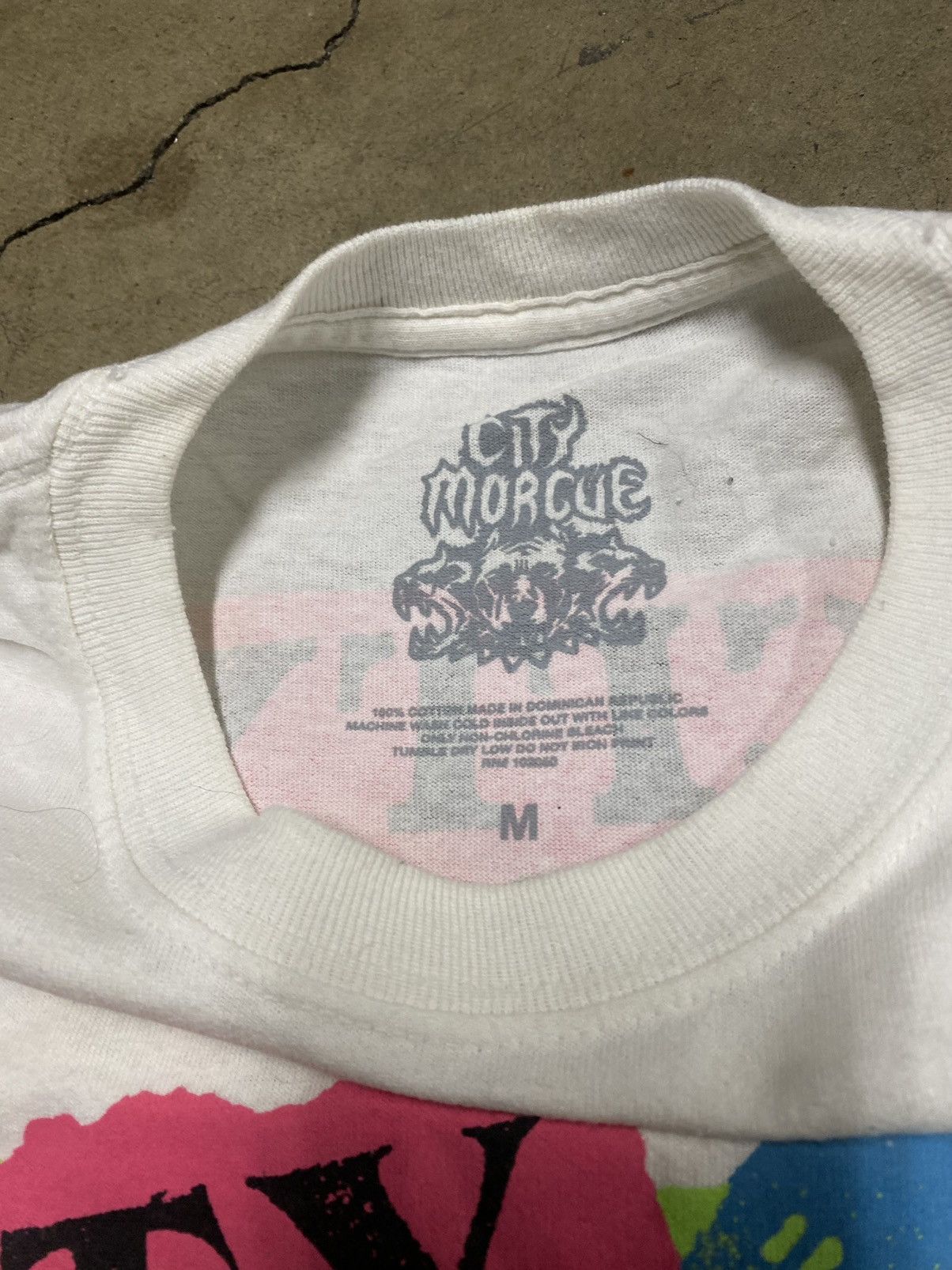 City Morgue × Missing Since Thursday × Vlone City Morgue Bottom of the Barrel tour 2022 size M Size US M / EU 48-50 / 2 - 3 Thumbnail