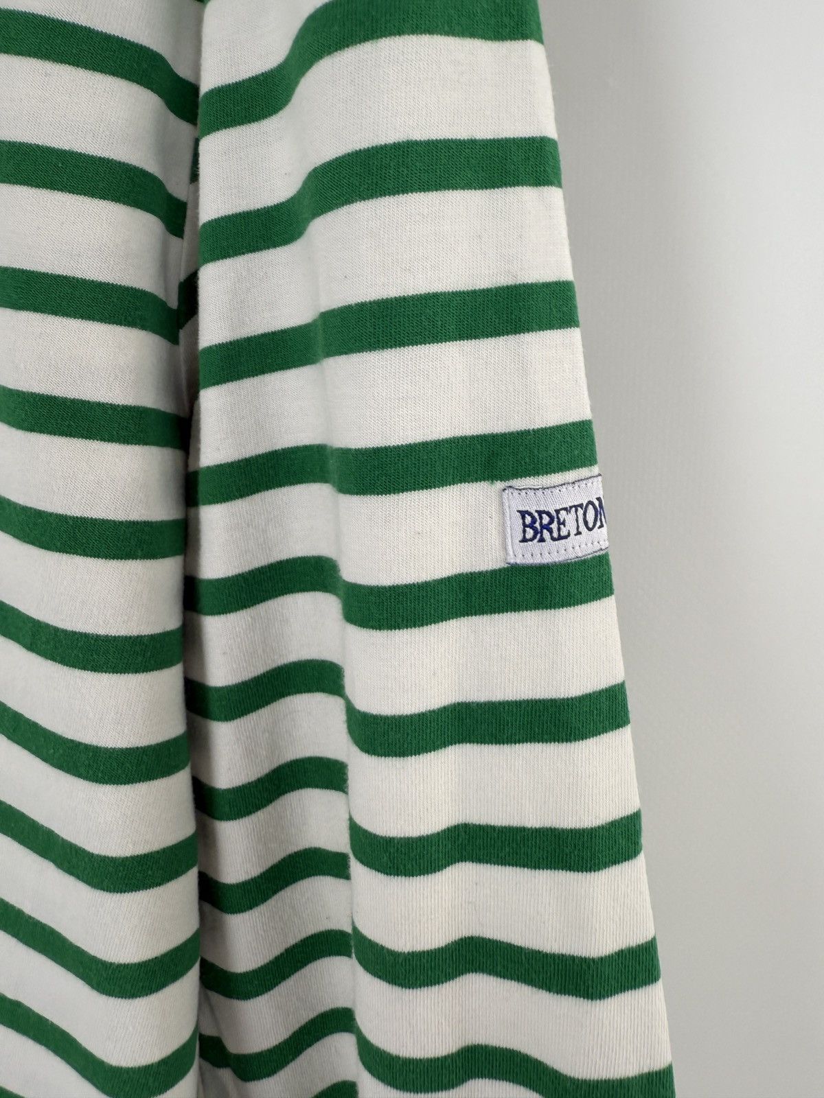 Other Breton Shirt Co. Sailor White Green Stripe Long Sleeve Size US XXL / EU 58 / 5 - 4 Thumbnail