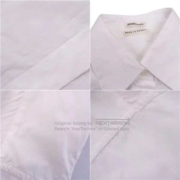 Hermes Hermes Margiela Pocket Shirt - Cotton Version Size XS / US 0-2 / IT 36-38 - 4 Thumbnail