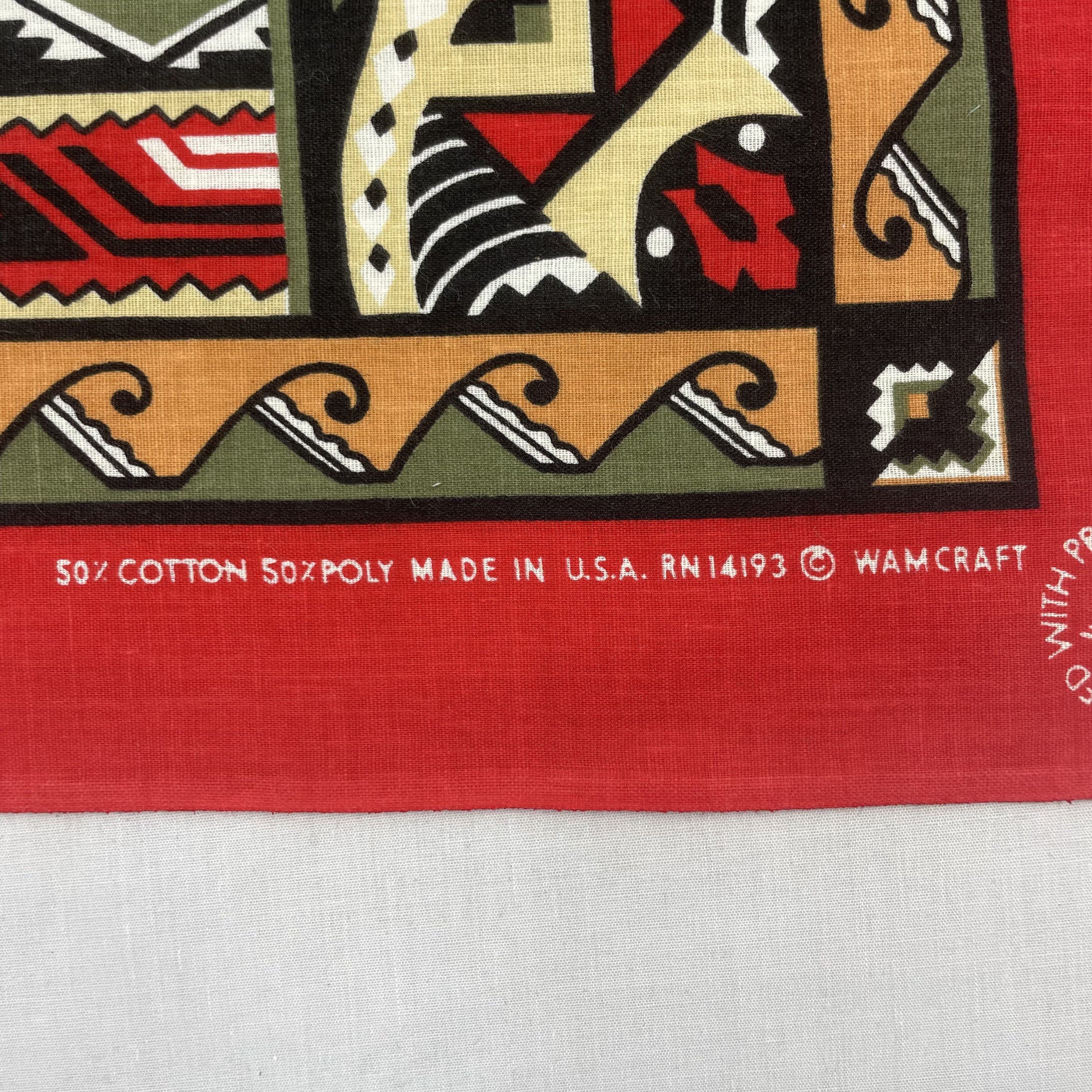 Vintage Vintage 90s Navajo Bandana Handkerrchief H122N Size ONE SIZE - 2 Thumbnail