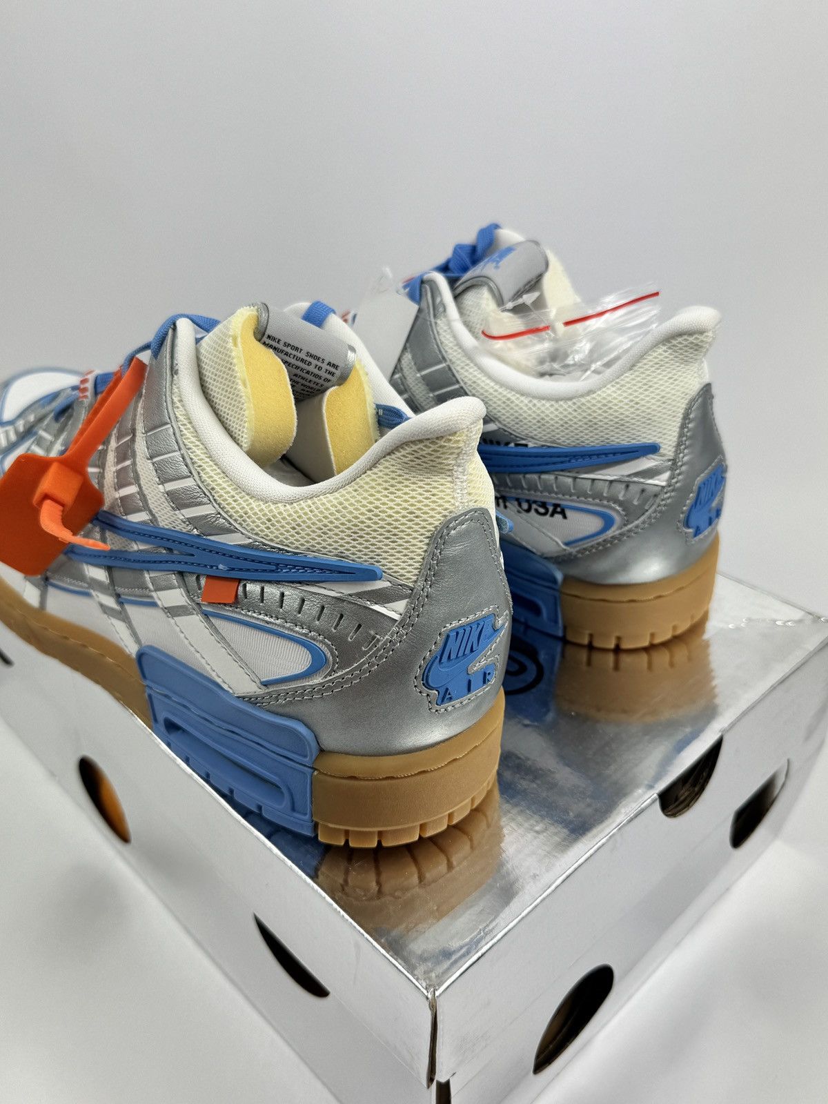 Nike × Off-White NIKE AIR X OFF-WHITE RUBBER DUNK UNC Size US 14 / EU 47 - 4 Thumbnail