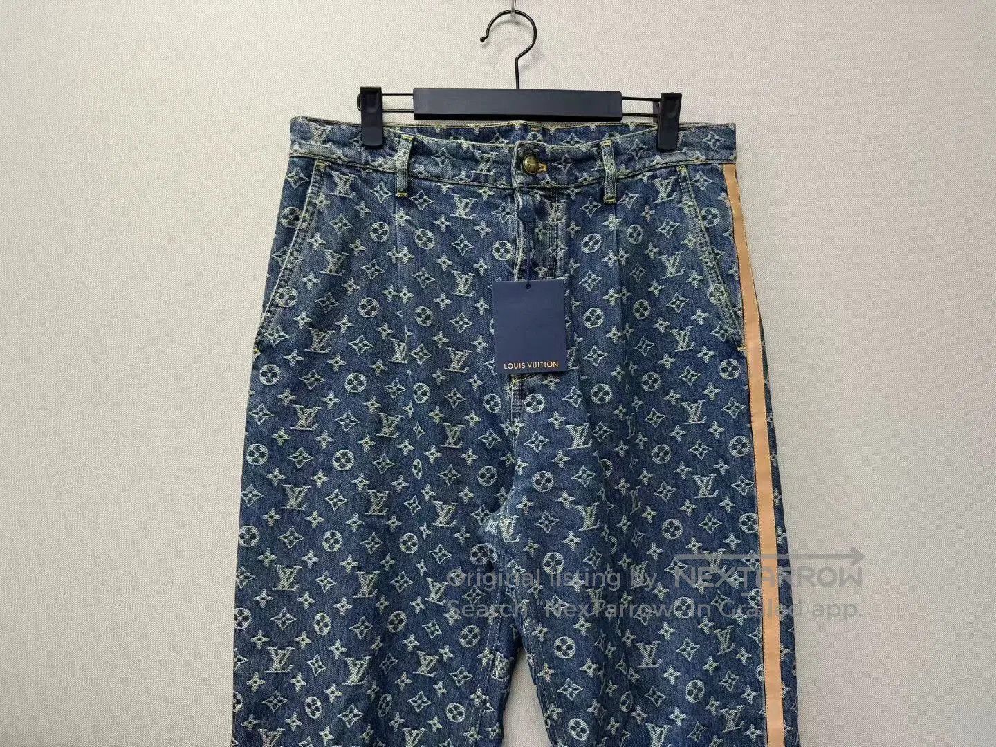 Louis Vuitton louis vuitton blue logo denim pants 32. Size US 32 / EU 48 - 2 Thumbnail