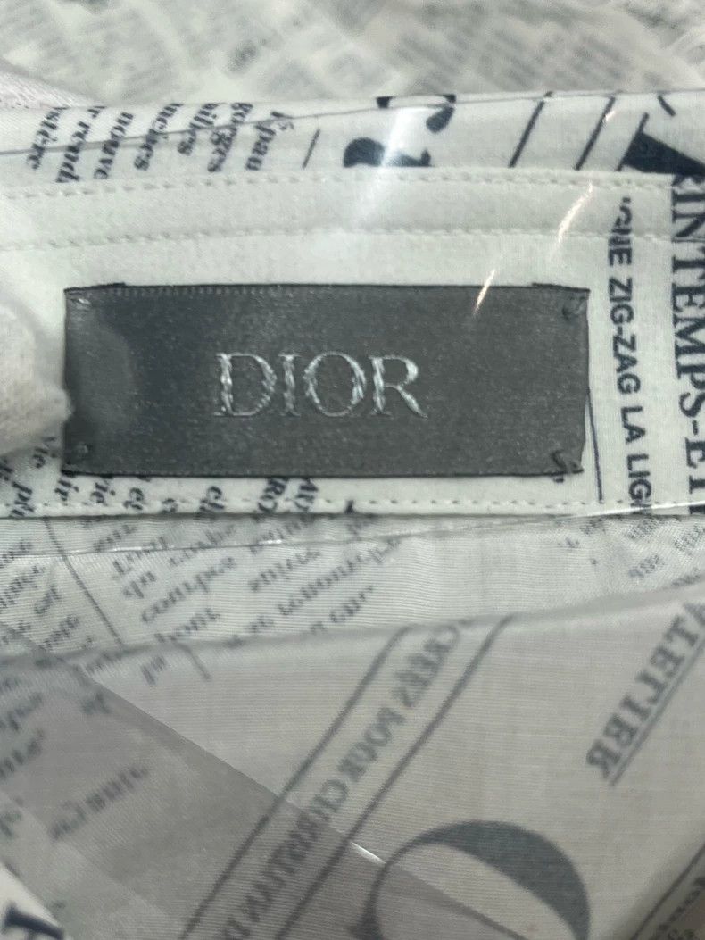Dior Dior Co-branded poster full-printed shirt Size US XS / EU 42 / 0 - 3 Thumbnail