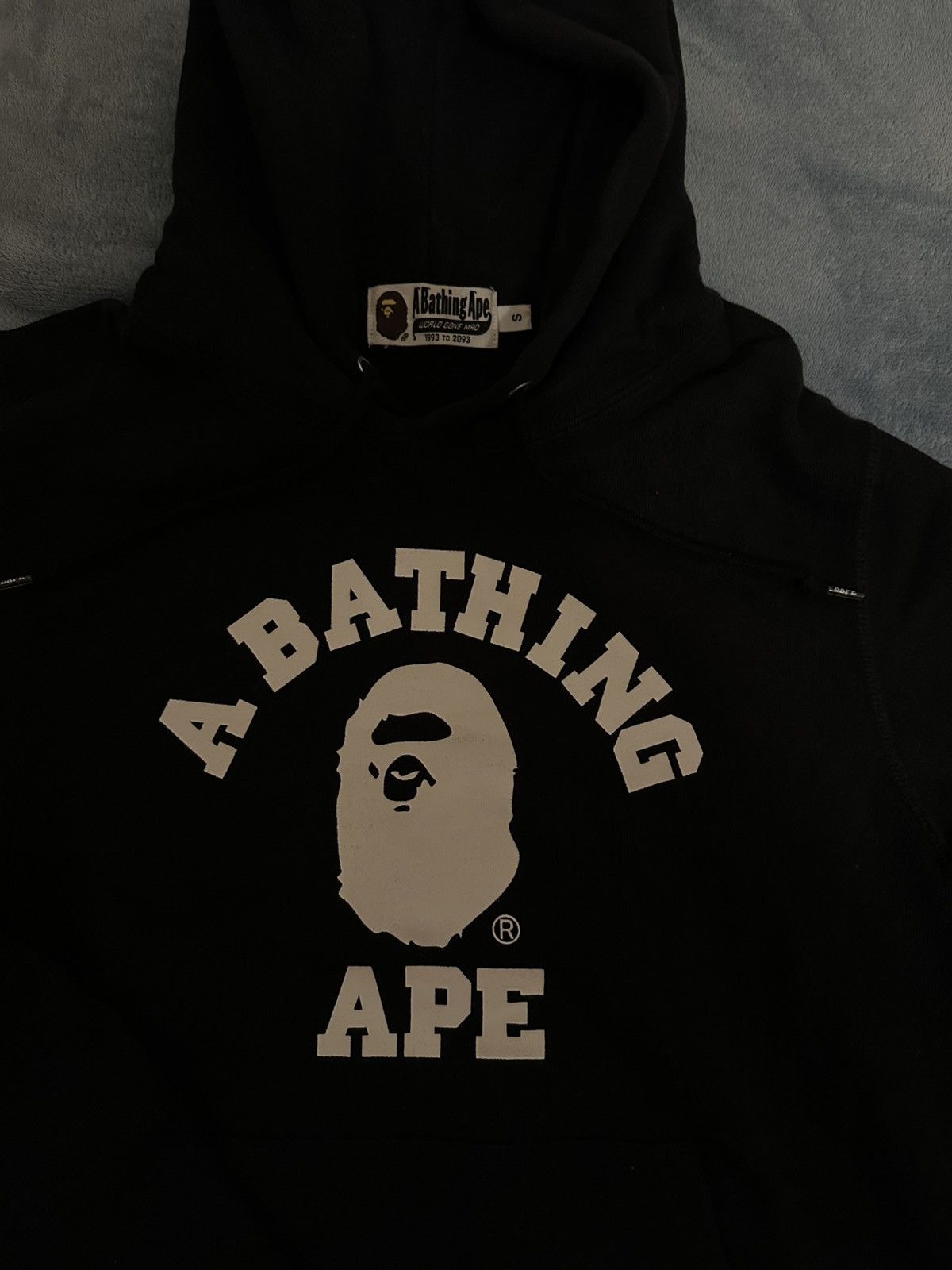 Bape College Pullover Hoodie Size S / US 4 / IT 40 - 2 Thumbnail