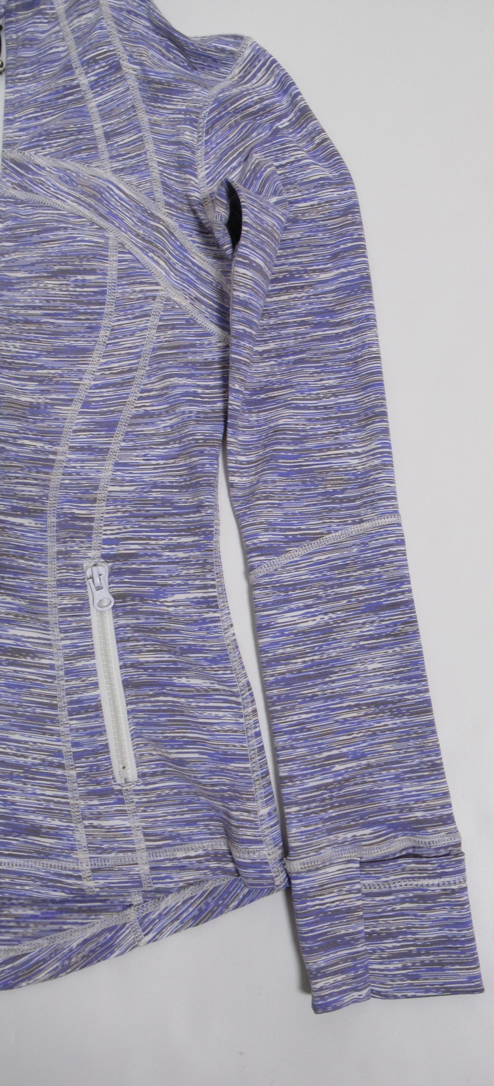 Lululemon Lululemon Women's Define Jacket Space Dye Lavender Luon Size S / US 4 / IT 40 - 5 Thumbnail